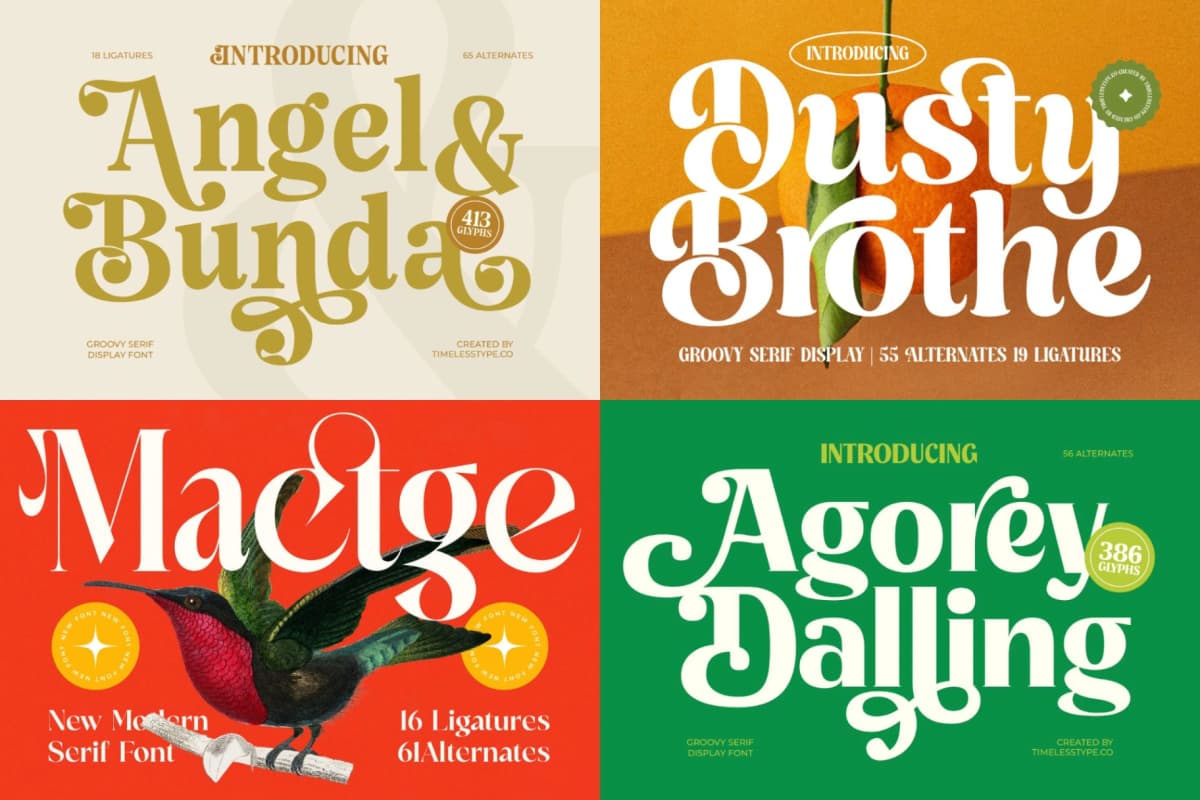 Preview 14 for 50 Fonts Endless DIsplay Styles