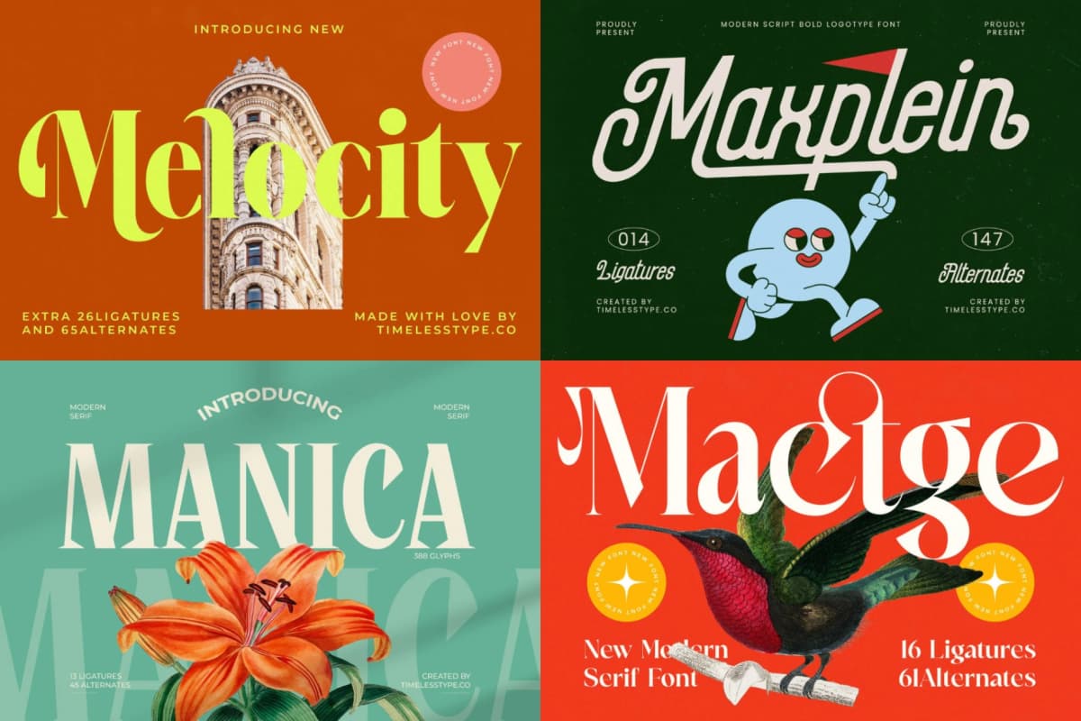 Preview 9 for 50 Fonts Endless DIsplay Styles