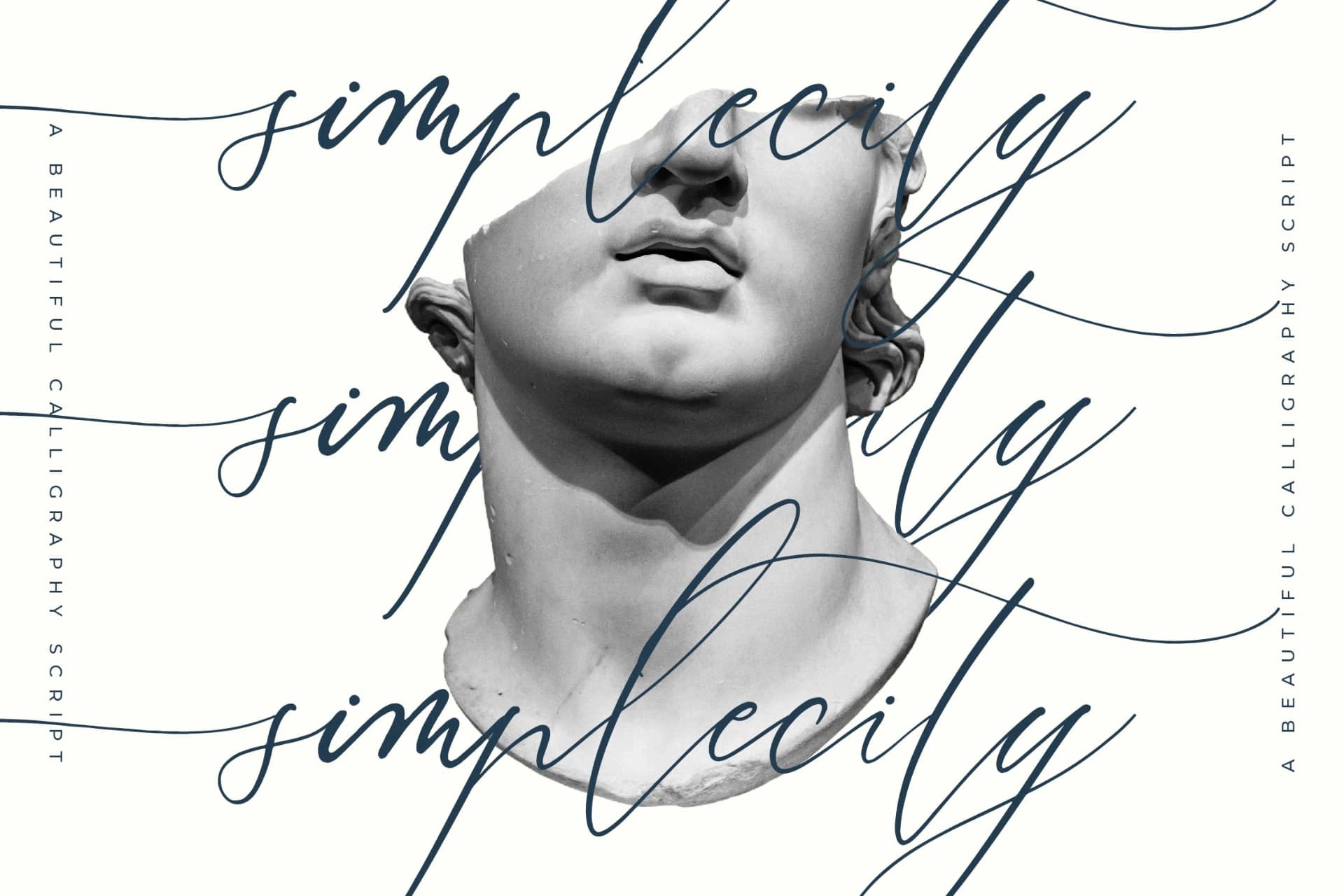 Preview 6 for Budapestra Hollowgram Fairytale - Beautiful Calligraphy Script