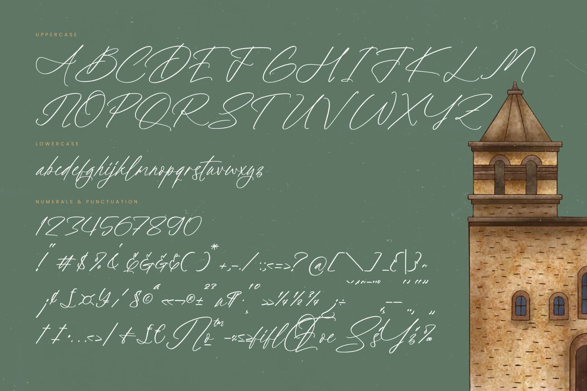 Preview 18 for Political Otthestic - Modern Script Font