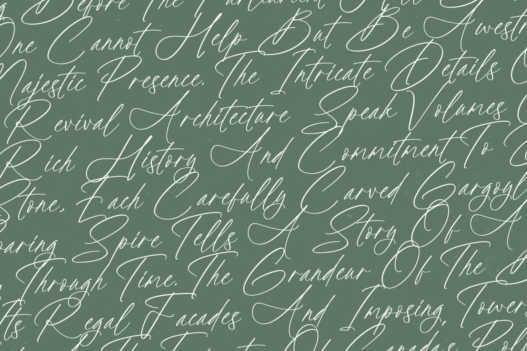 Preview 11 for Political Otthestic - Modern Script Font
