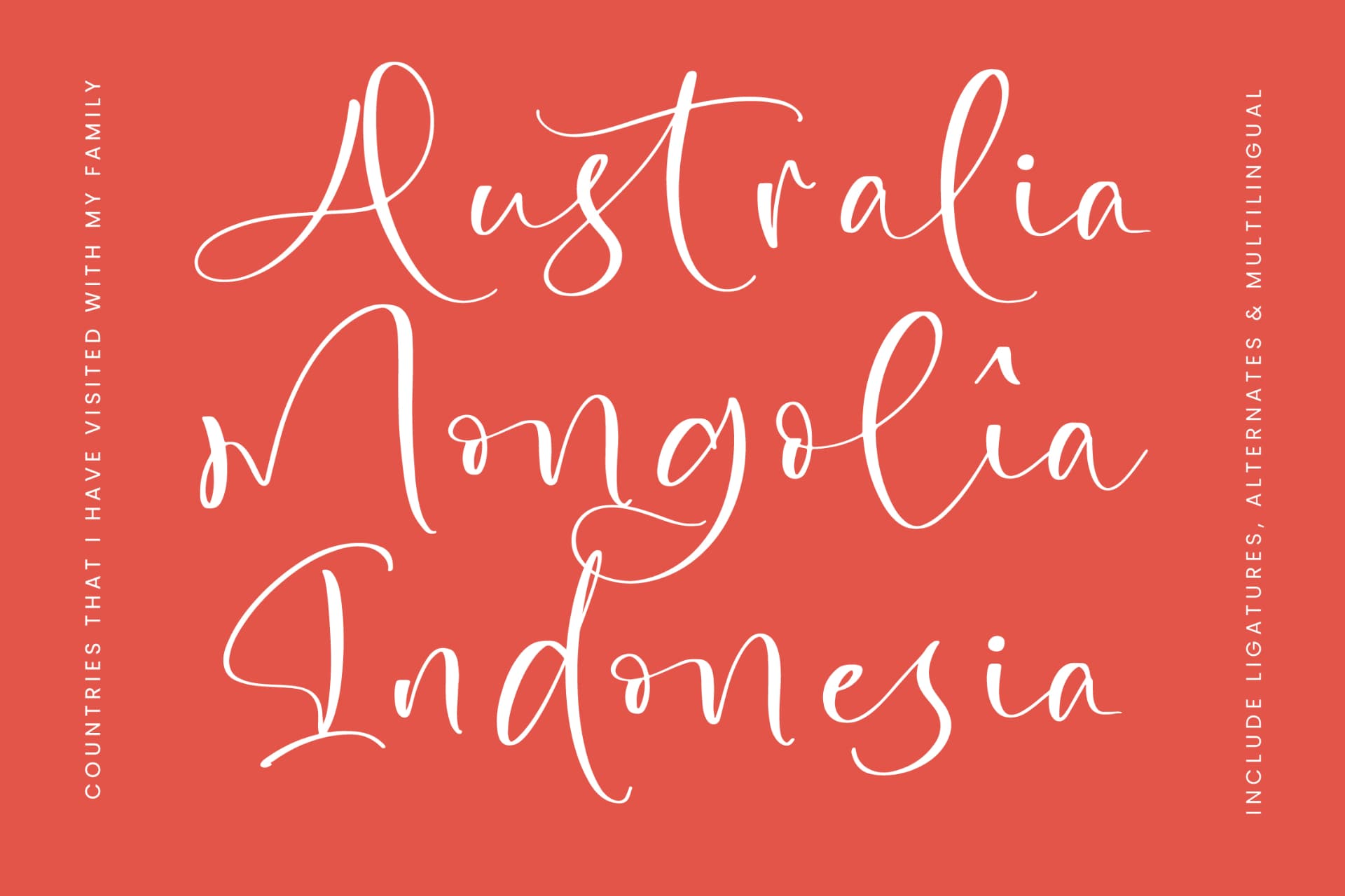 Preview 16 for Aquatic Mystiqu - Stylish Handwritten Font