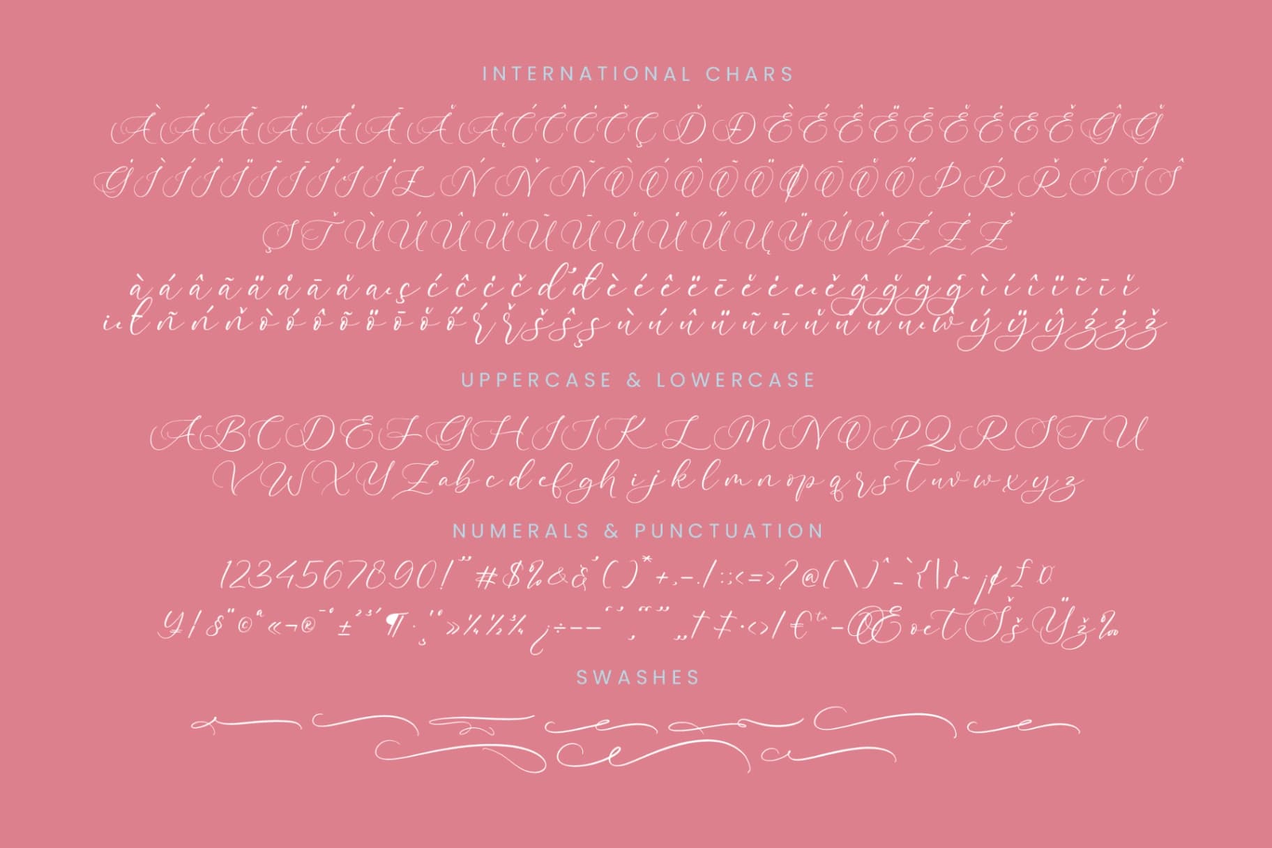 Preview 18 for Pertysh Tulipita - Stylish Calligraphy Font