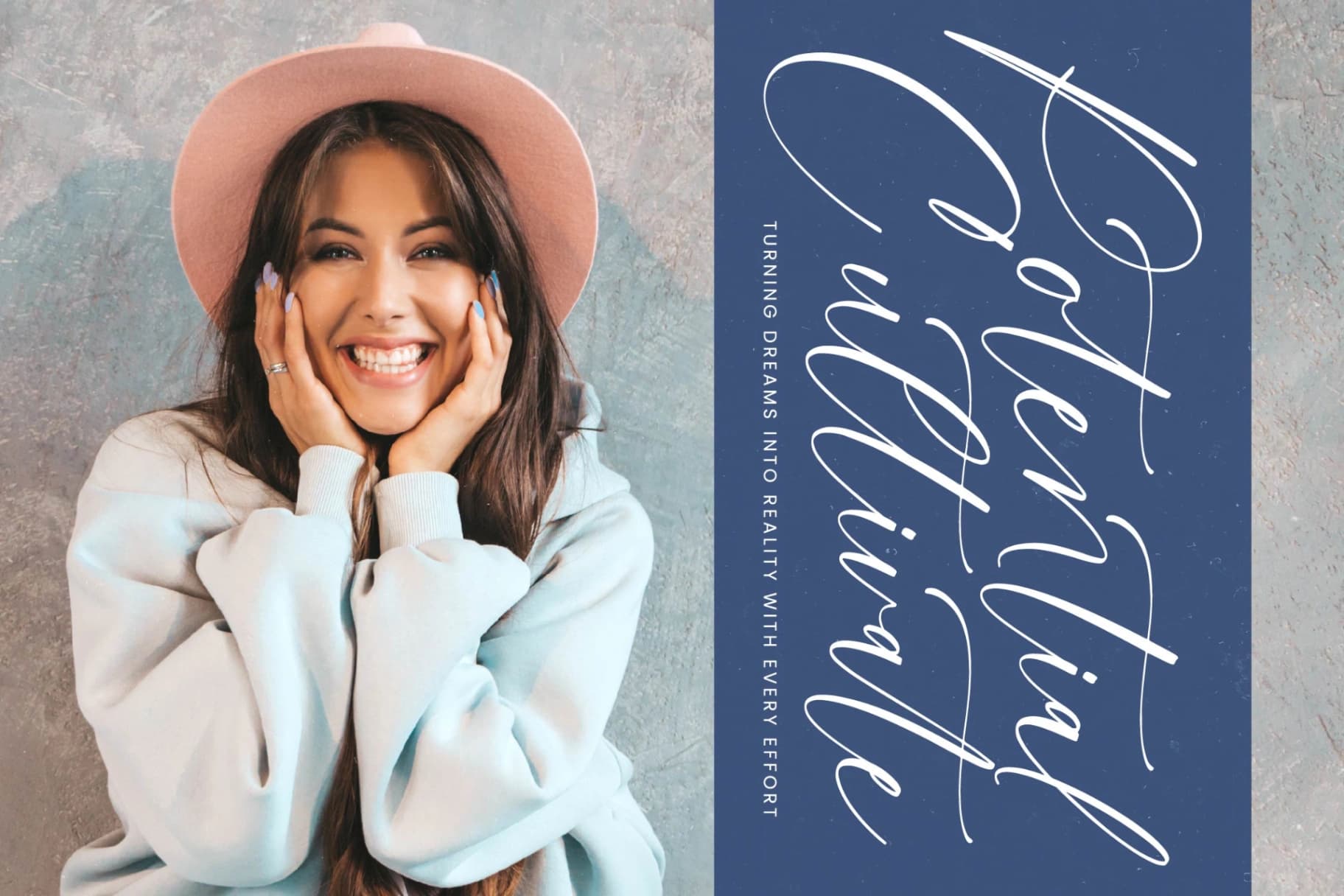 Preview 3 for Crystal Kinetic - Stylish Handwritten Font
