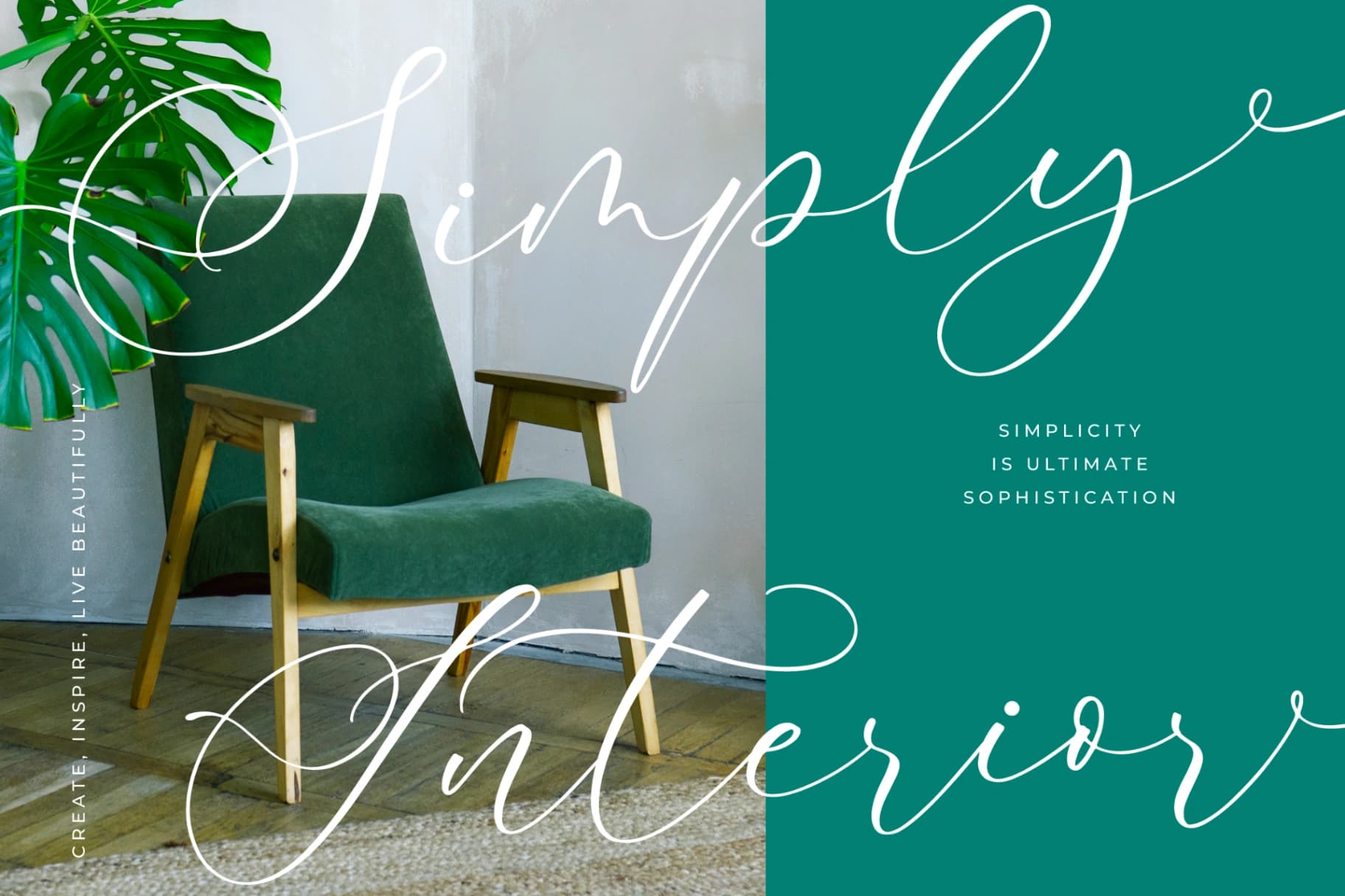 Preview 8 for Avonta Qintani - Stylish Calligraphy Font