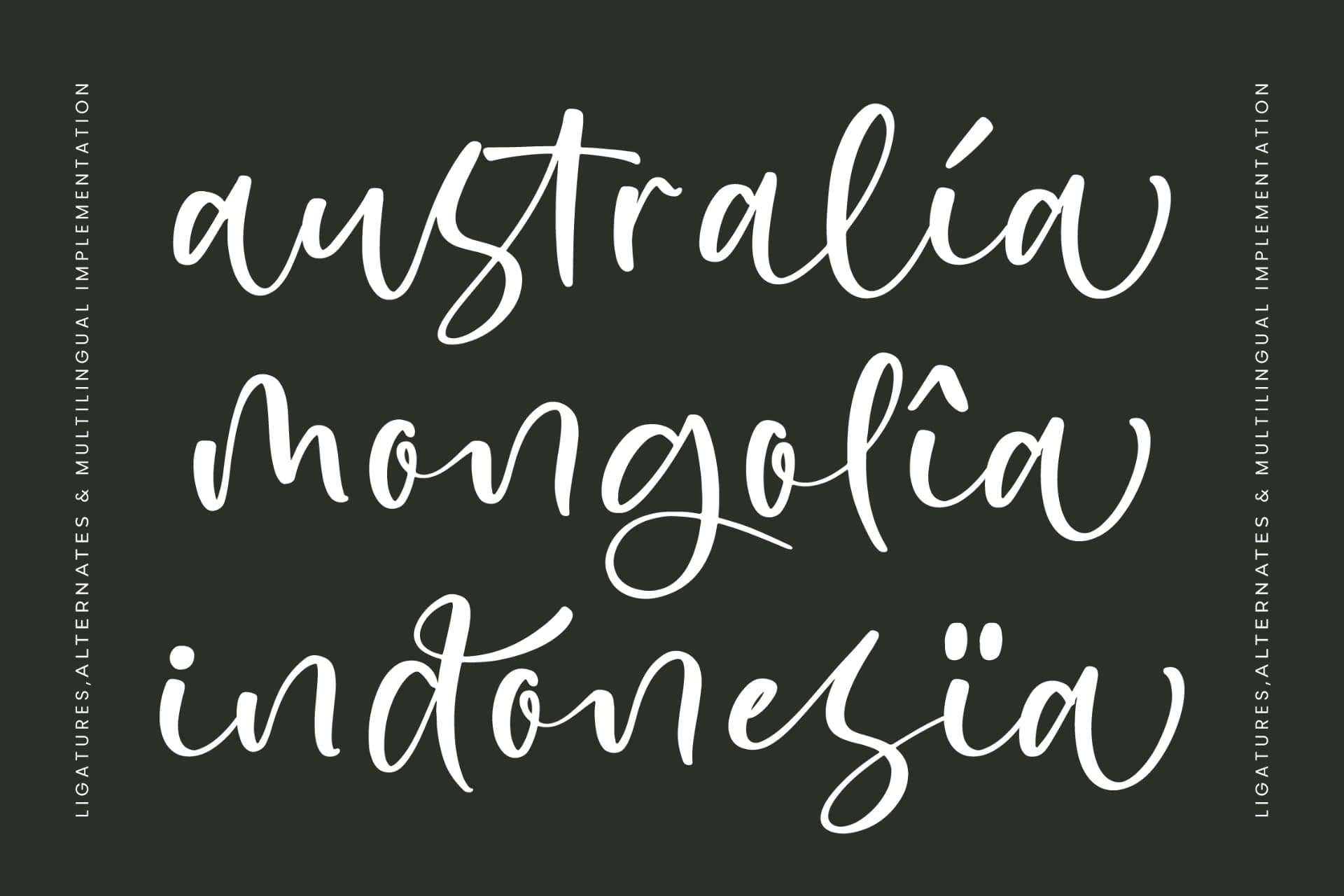Preview 15 for Avisty Lintera - Quirky Handwritten Font