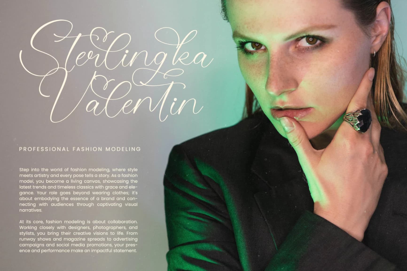 Preview 9 for Evelyn Scarlet - Stylish Calligraphy Font