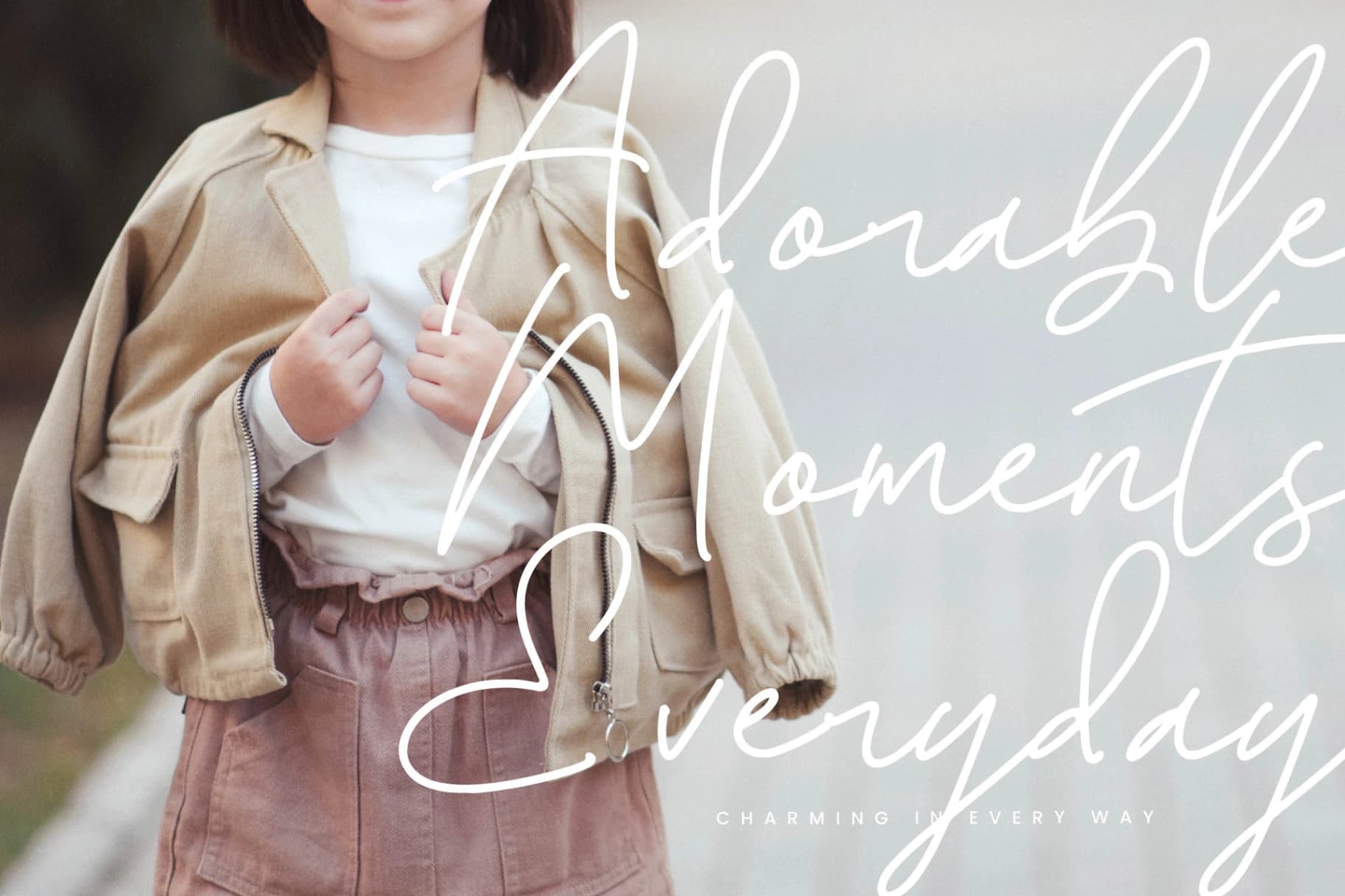 Preview 4 for Brighters Silluetone - Handwritten Script Font