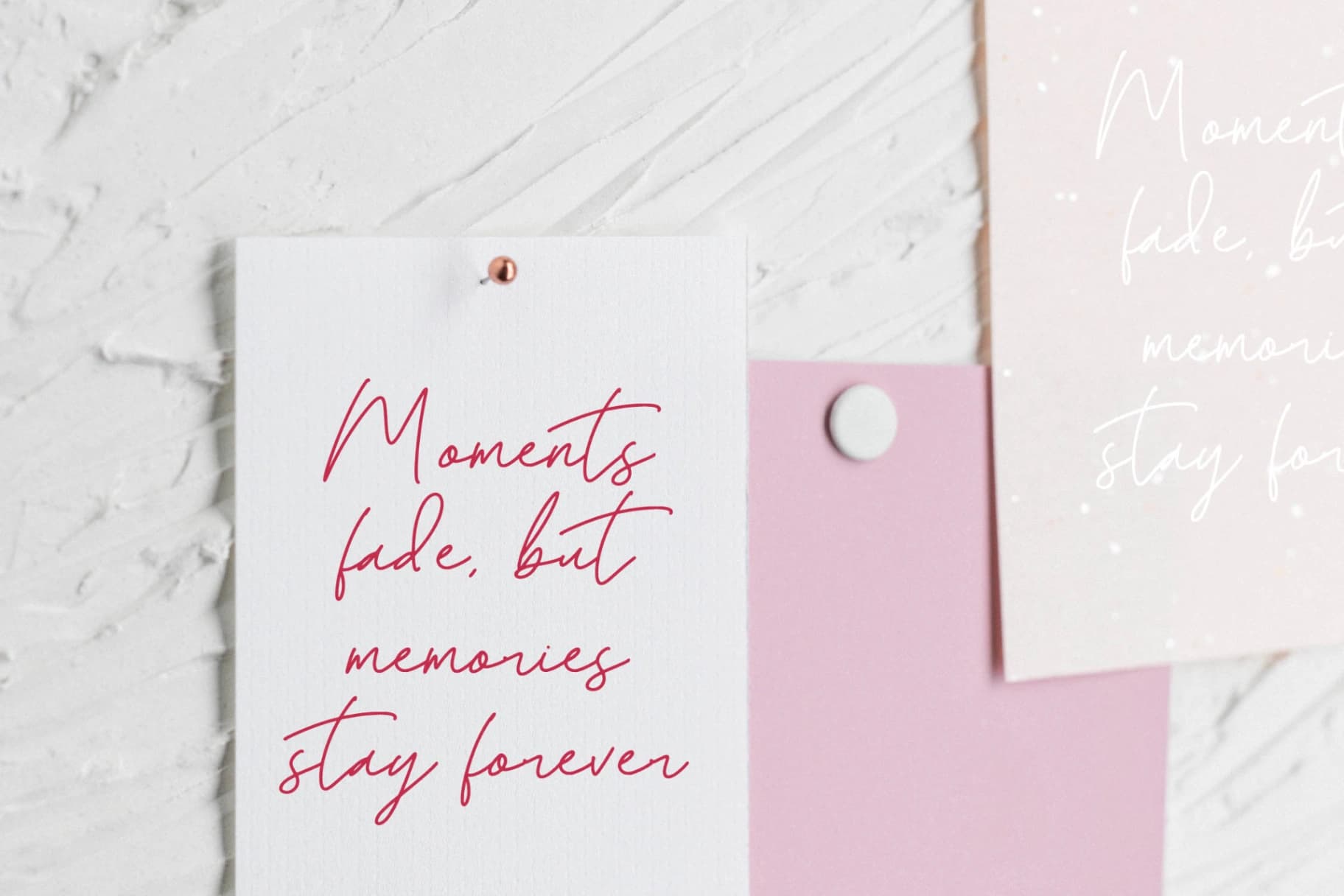 Preview 13 for Brighters Silluetone - Handwritten Script Font