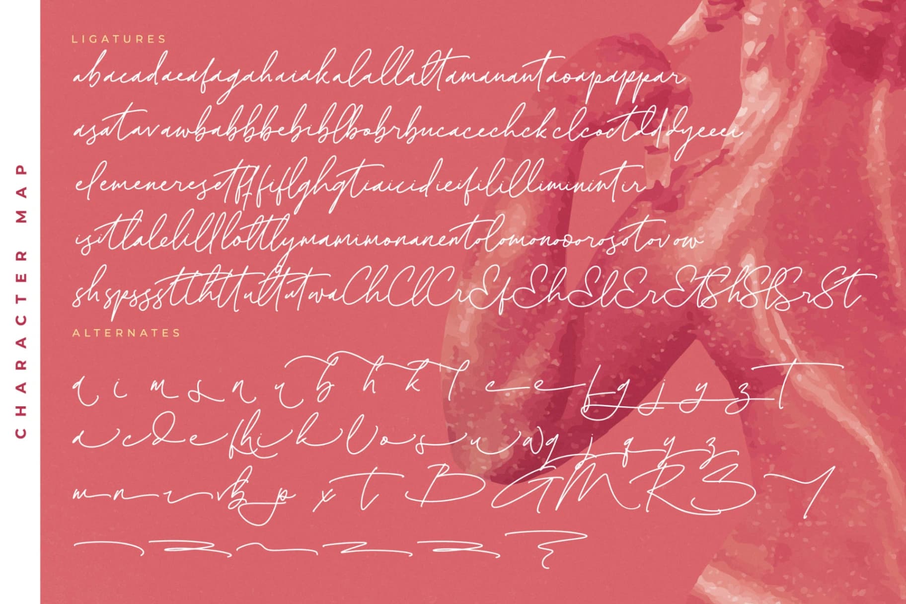 Preview 19 for Brighters Silluetone - Handwritten Script Font