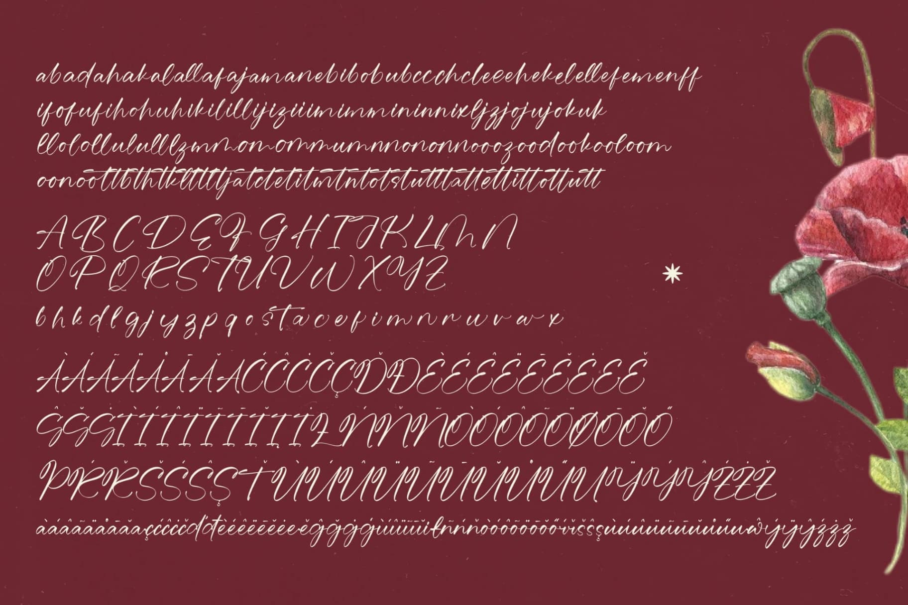 Preview 19 for Ancient Rustic - Natural Handwritten Script Font