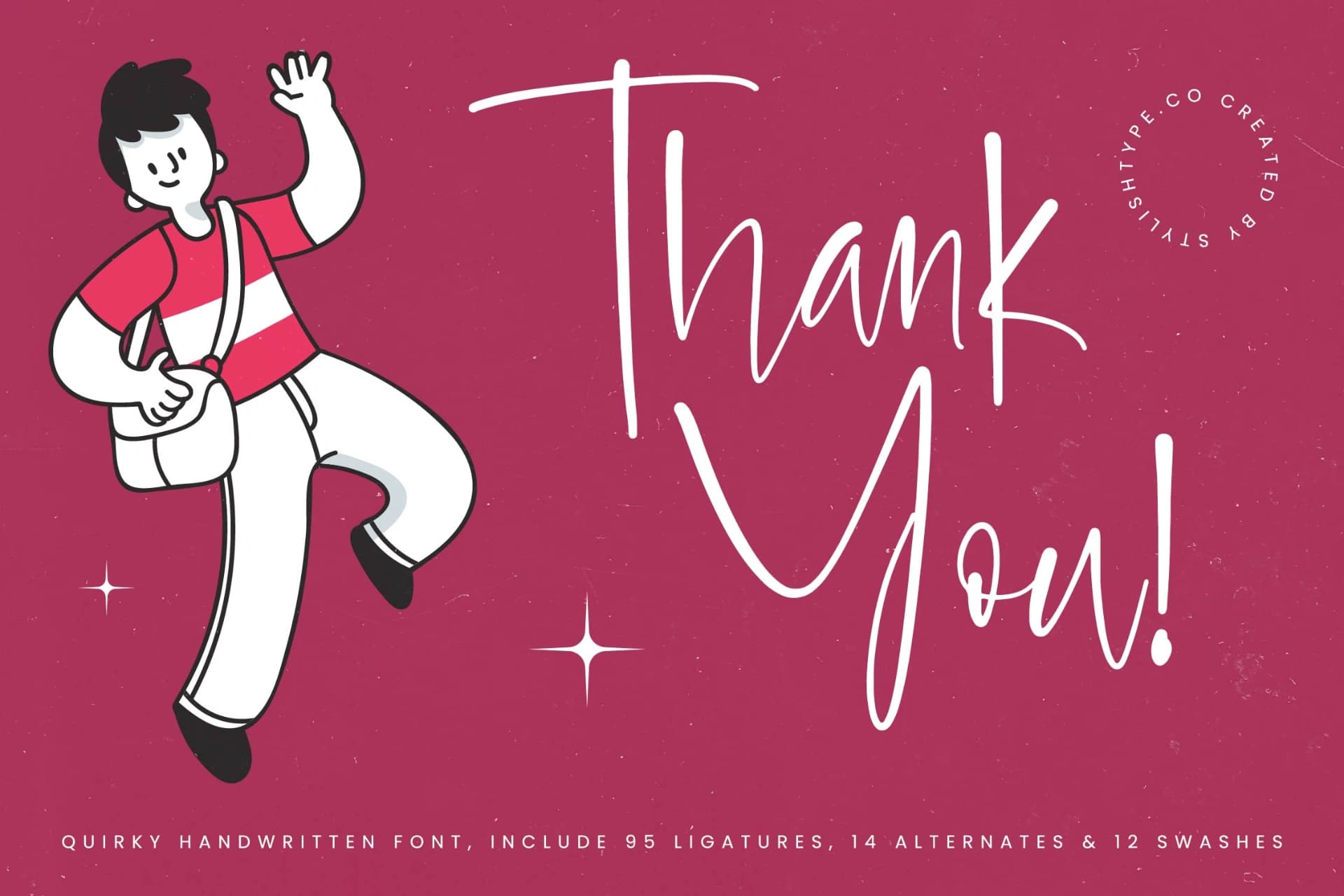 Preview 20 for Boasting Quirky - Quirky Handwritten Font