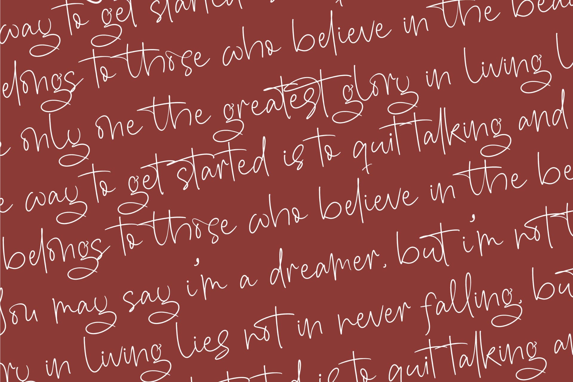 Preview 17 for Antesky Bostonia - Natural Handwritten