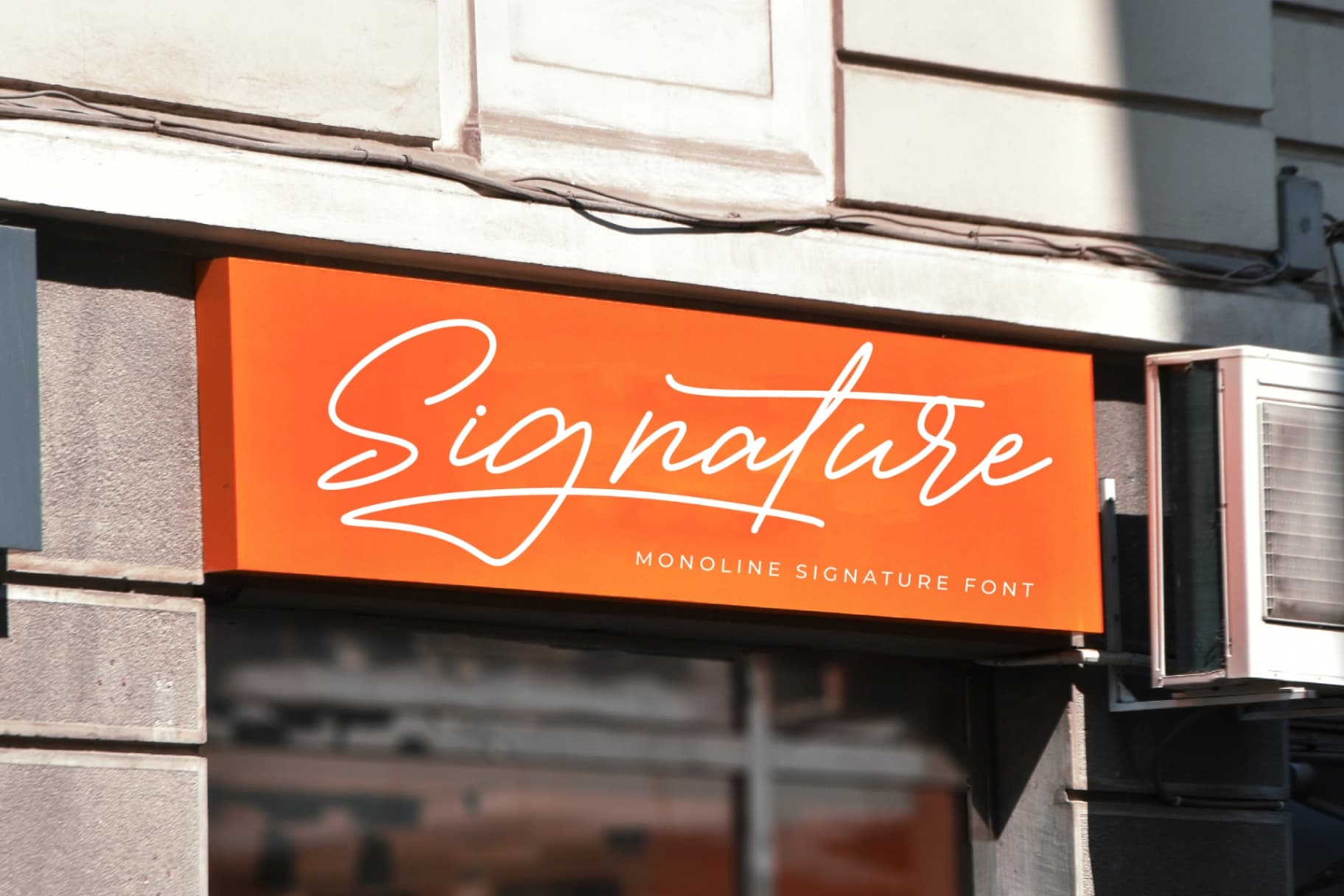Preview 2 for Victoria Montera - Monoline Signature Font