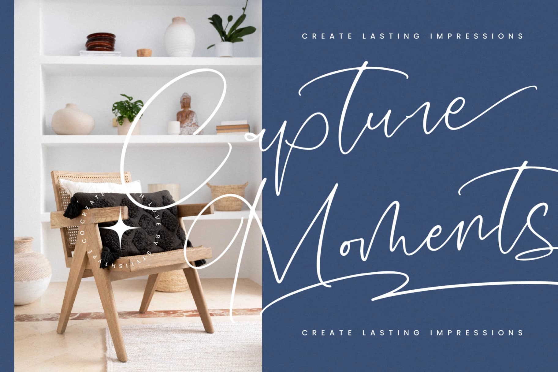 Preview 5 for Salerinta Depthon - New Elegant Script Font