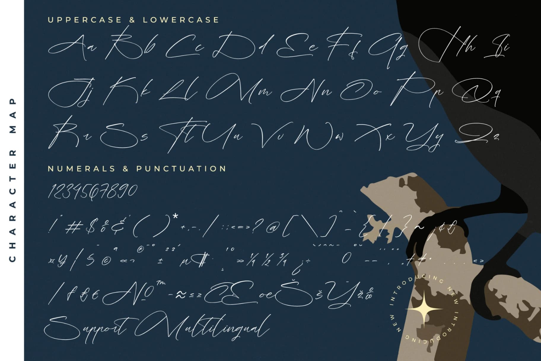 Preview 18 for Brilliant Santiago - Modern Script Font