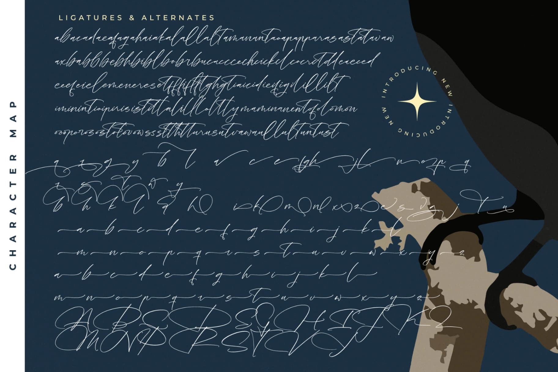 Preview 19 for Brilliant Santiago - Modern Script Font