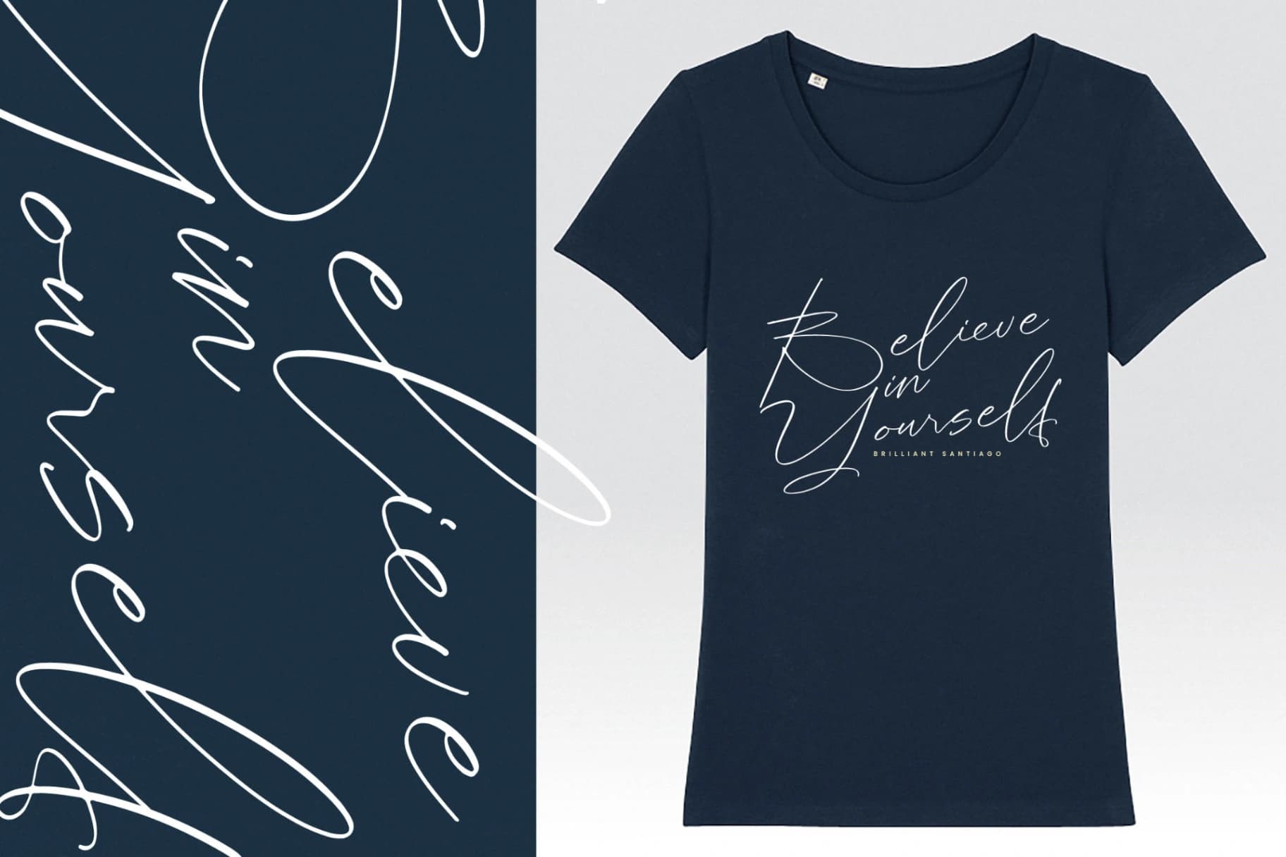 Preview 5 for Brilliant Santiago - Modern Script Font