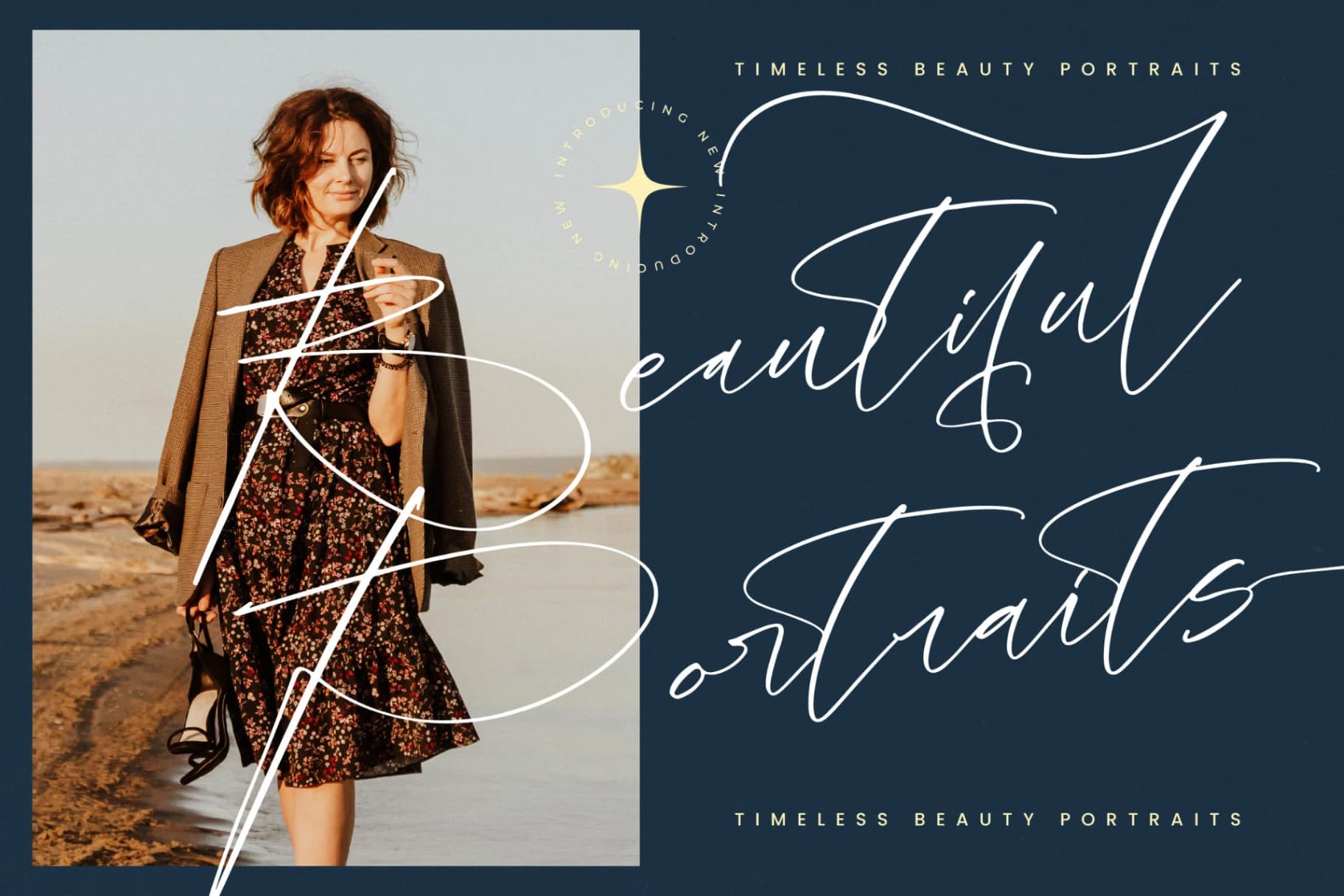 Preview 6 for Brilliant Santiago - Modern Script Font