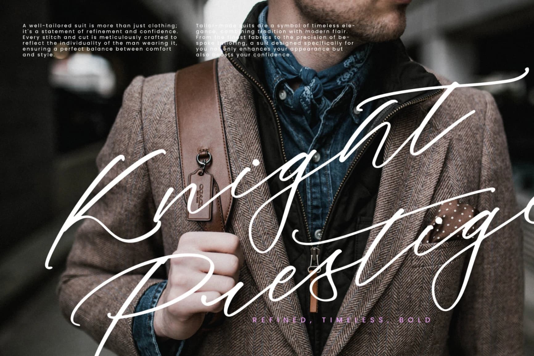Preview 2 for Paradox Horizon - Modern Script Font