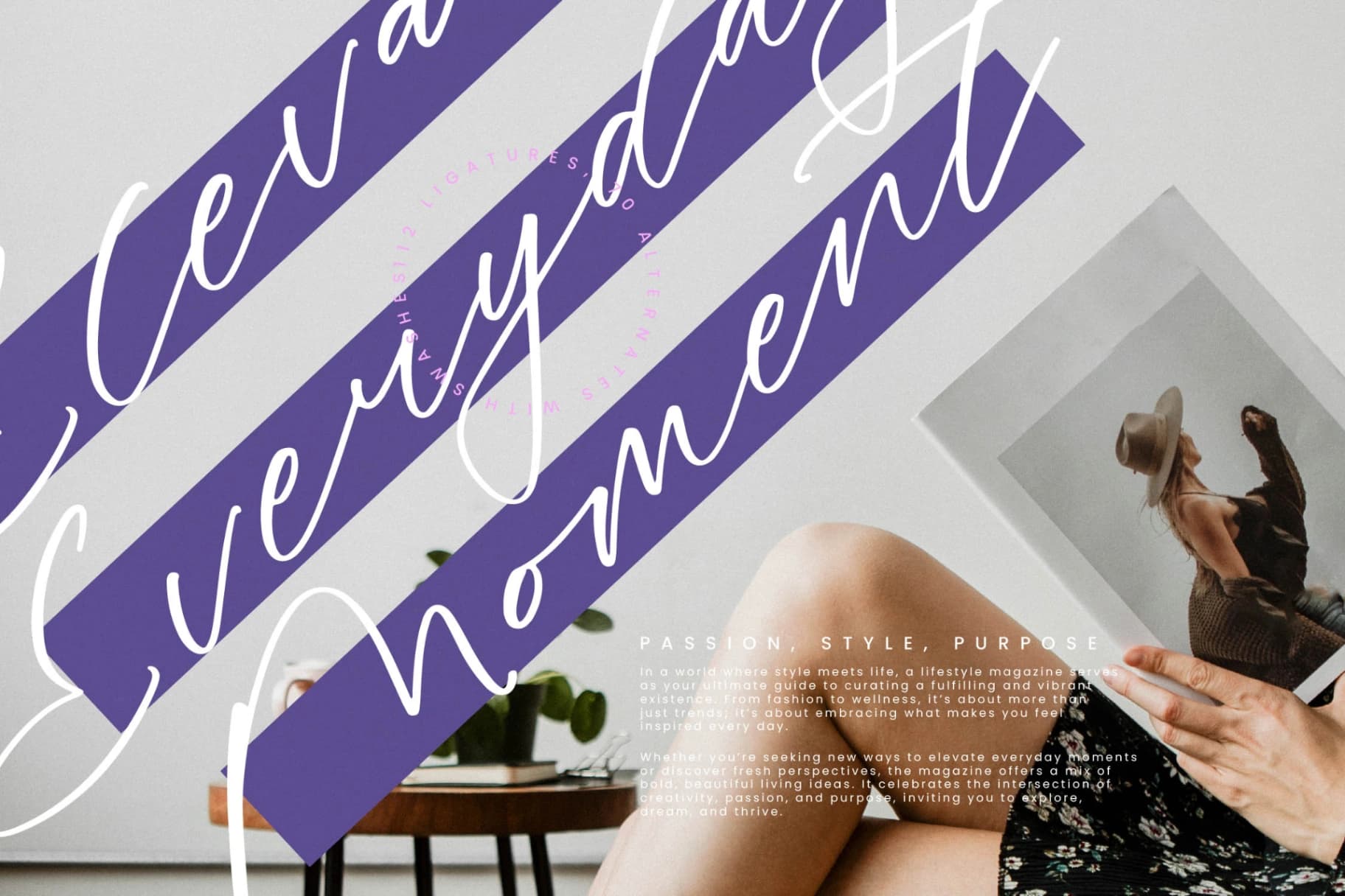 Preview 17 for Paradox Horizon - Modern Script Font