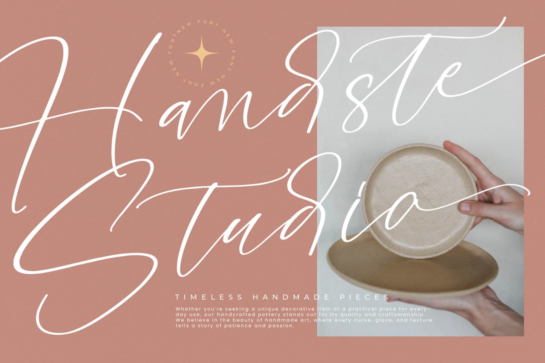 Preview 15 for Biastak Daydome - Calligraphy Script Font