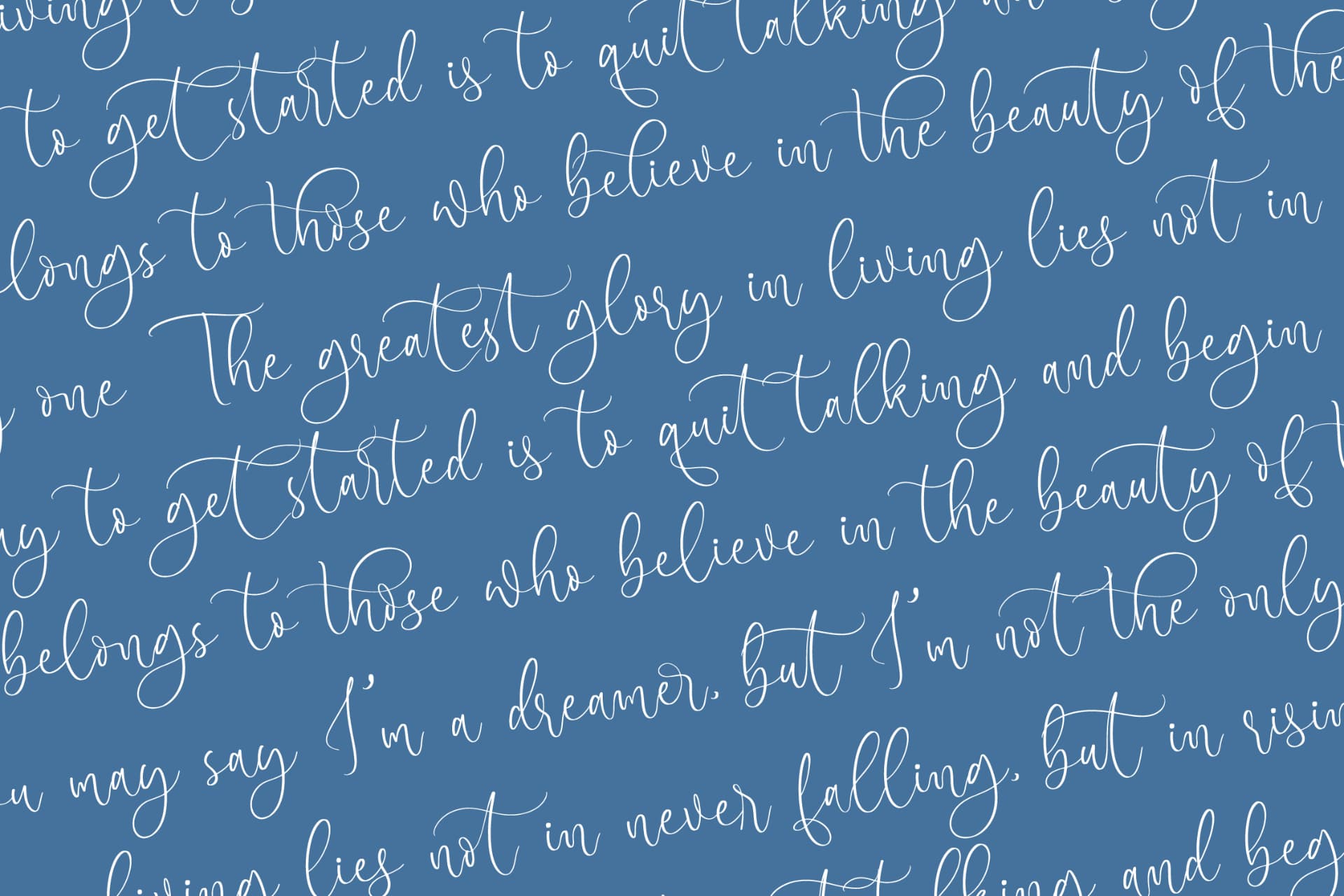 Preview 15 for Frostsky Pinthera - Stylish Calligraphy Font