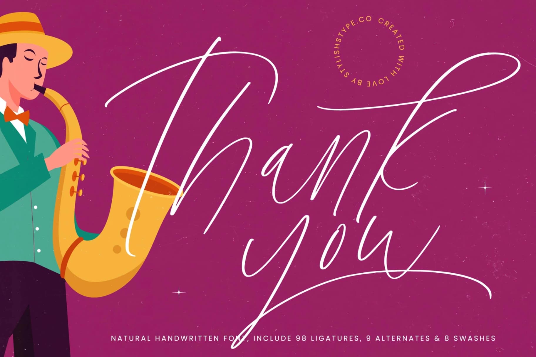 Preview 20 for Melodies Sensation - Natural Handwritten Font