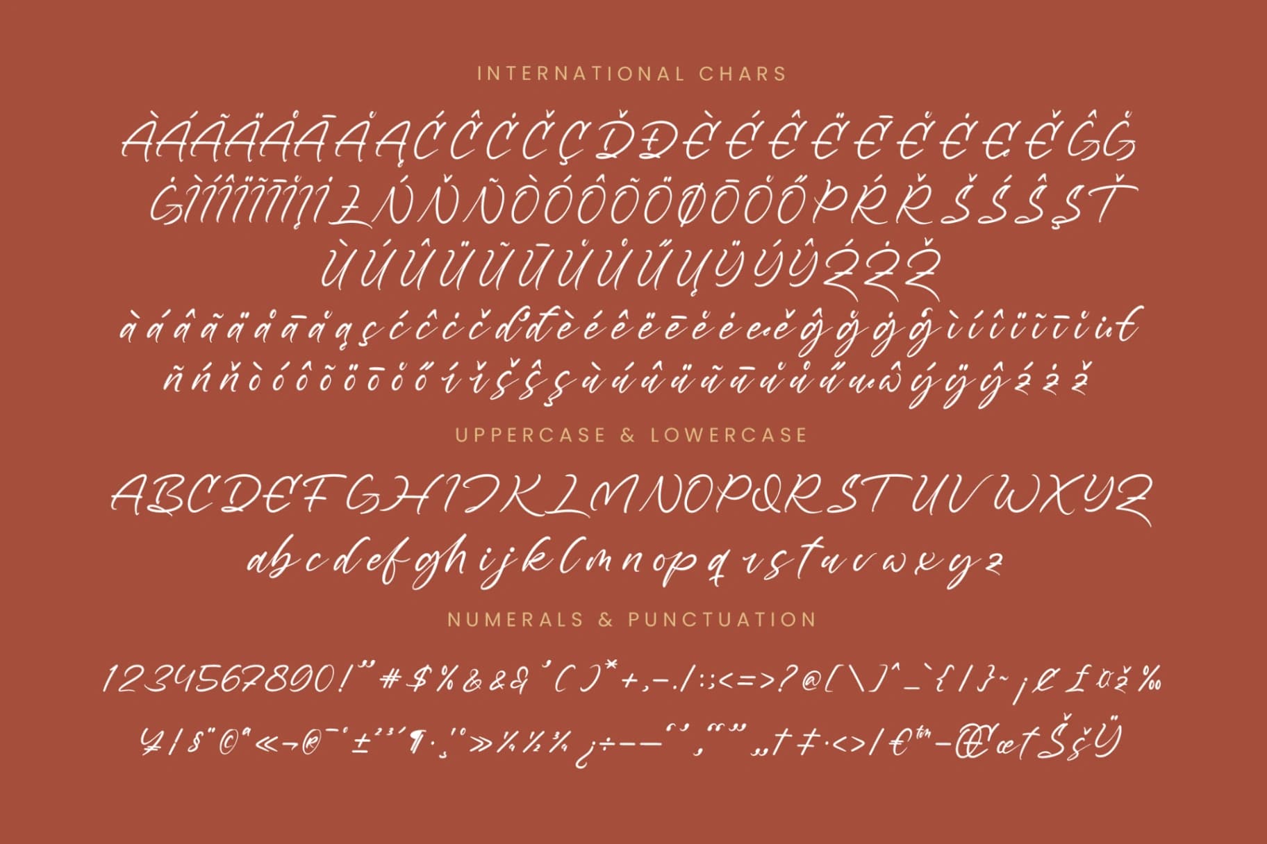 Preview 18 for Restofa Poliski - Natural Handwritten Font