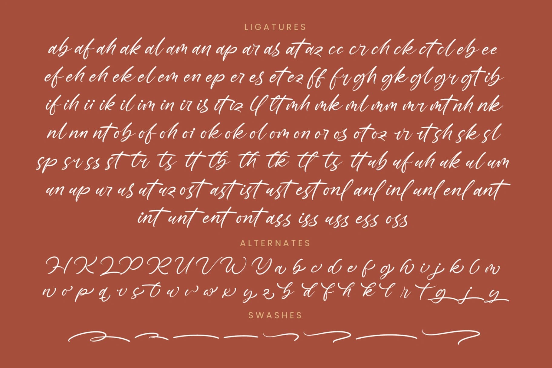 Preview 19 for Restofa Poliski - Natural Handwritten Font