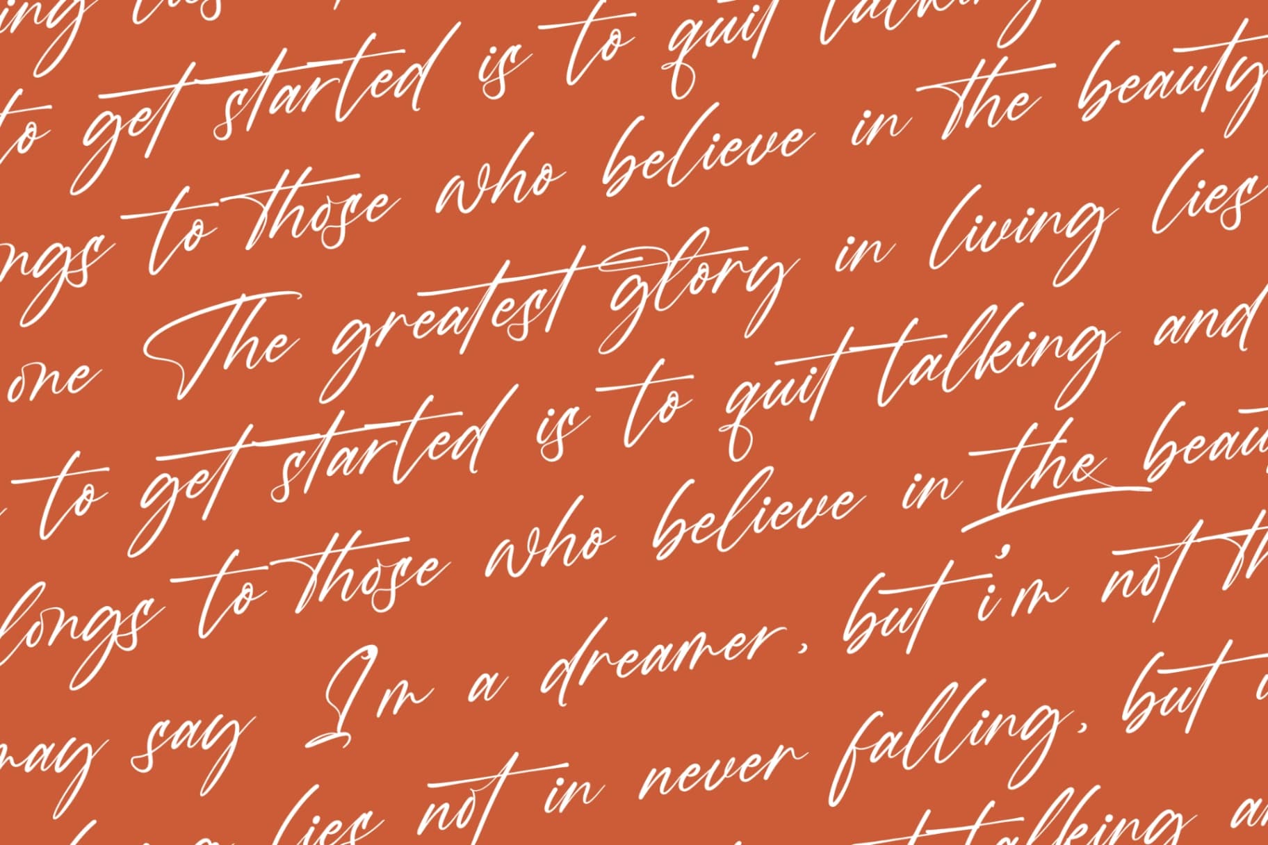 Preview 17 for Rustyani Beauty - Stylish Signature Font