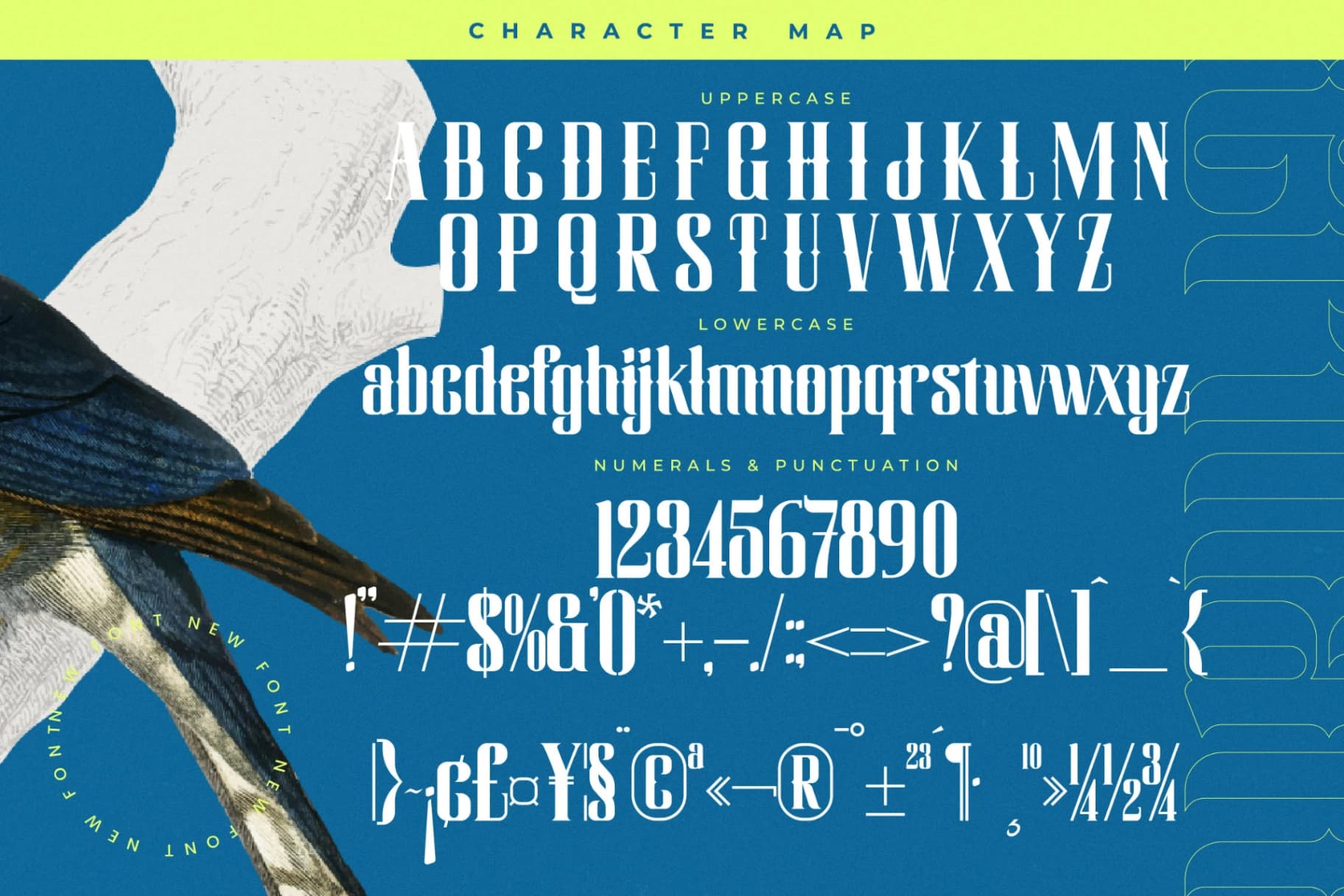 Preview 18 for Hermatic - Modern Blackletter Font