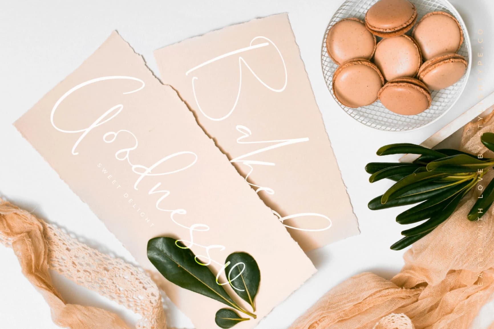 Preview 2 for Blooming Stockholm - Modern Handwritten Script