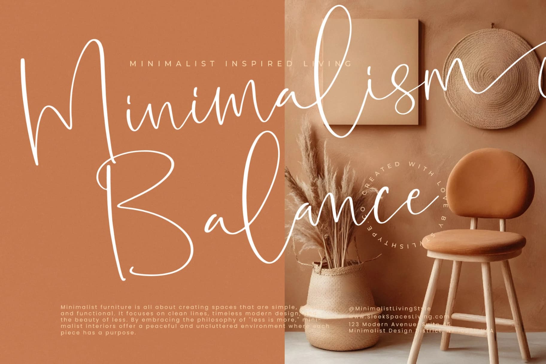 Preview 5 for Blooming Stockholm - Modern Handwritten Script
