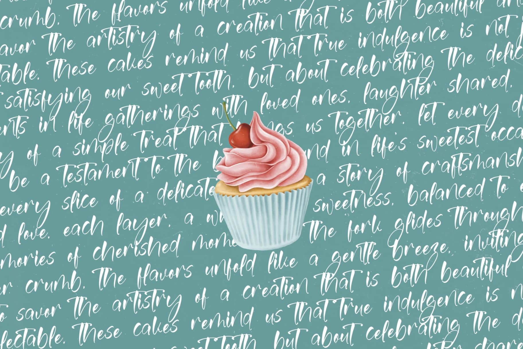 Preview 13 for Delicate Cakes - Quirky Handwritten Script