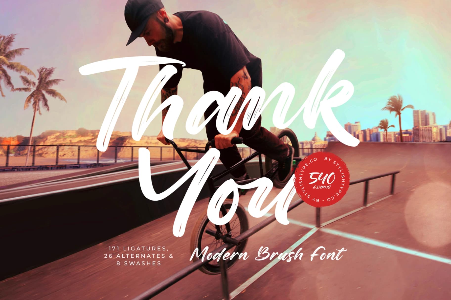 Preview 20 for Nighty Styling - Modern Brush Font