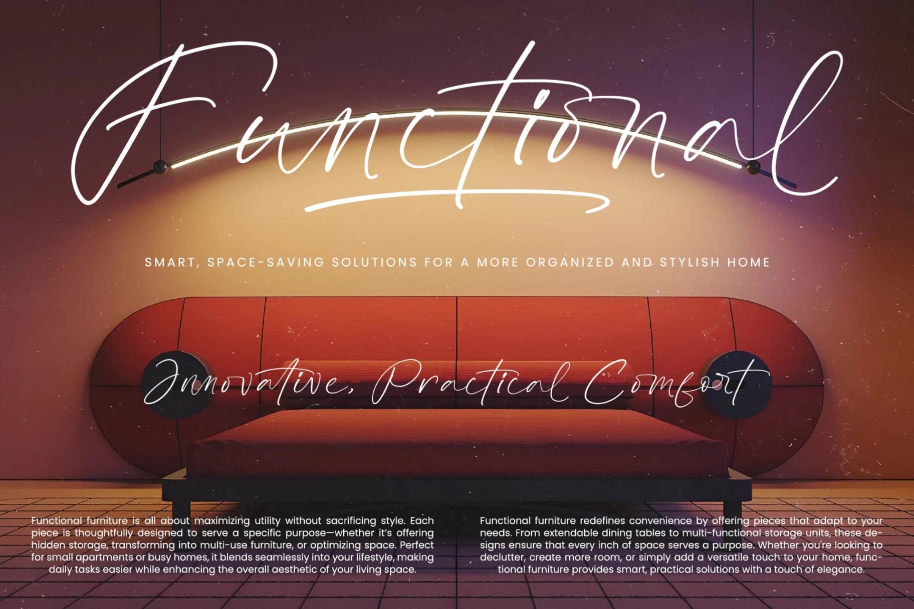 Preview 9 for Father Action- Stylish Handwritten Font
