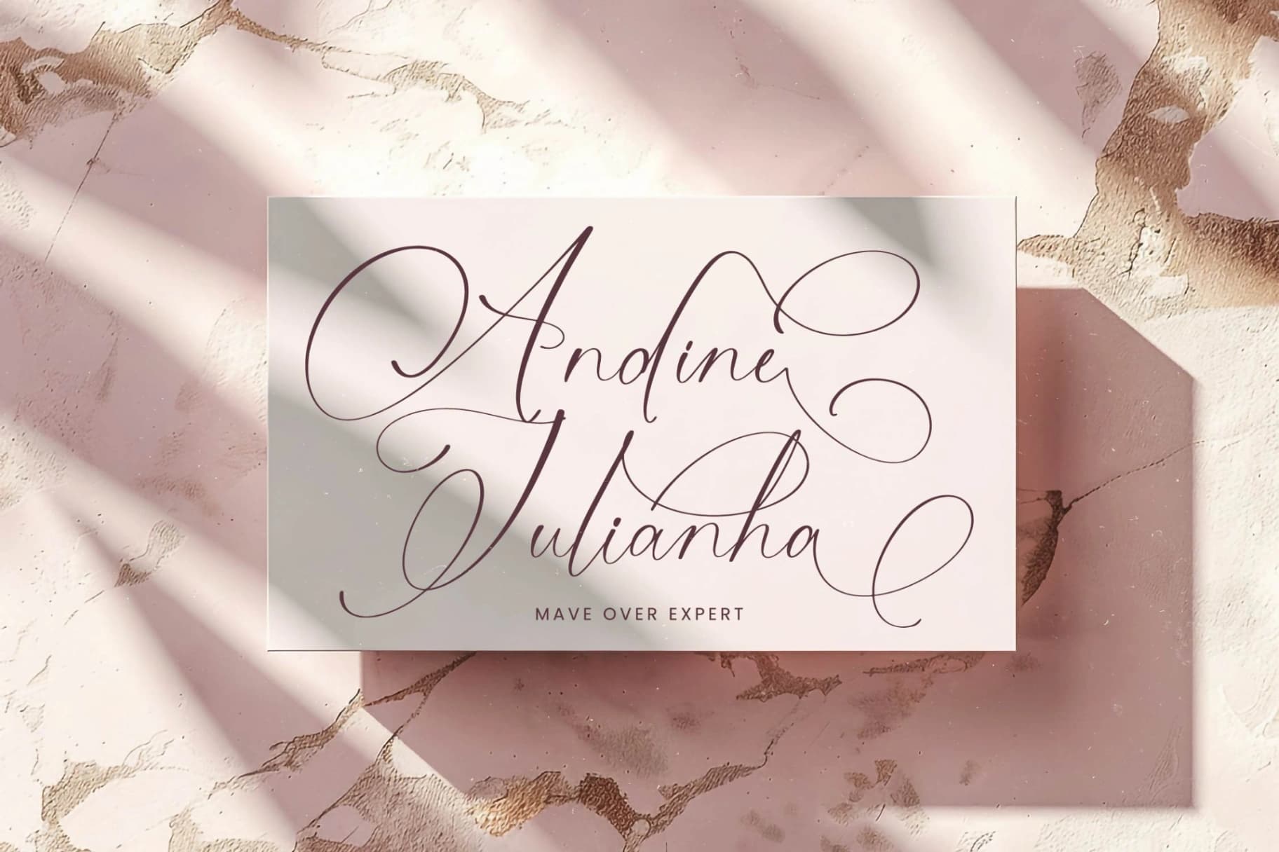 Preview 6 for Michelin Samantha - Stylish Calligraphy Font