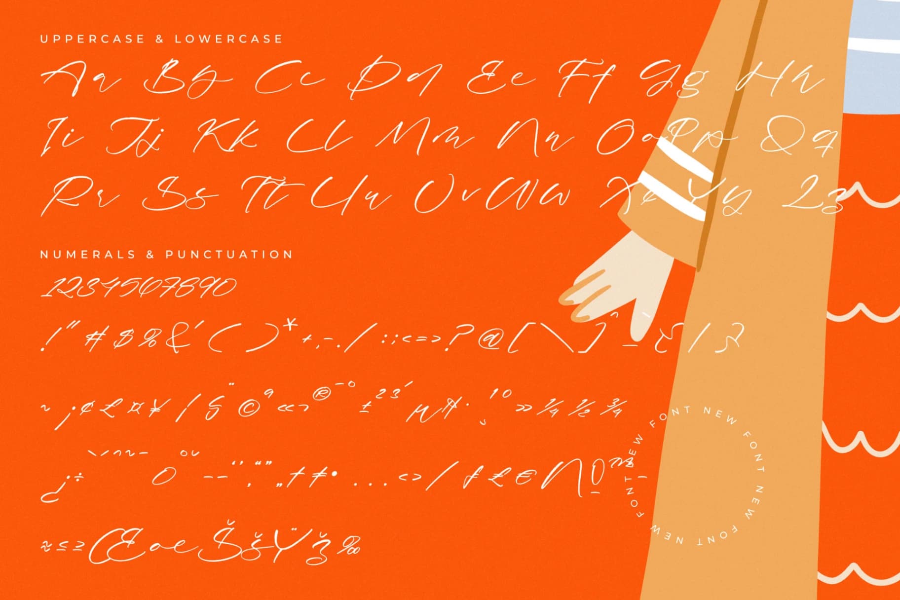 Preview 18 for Antelas Berlin - Modern Handwritten Script