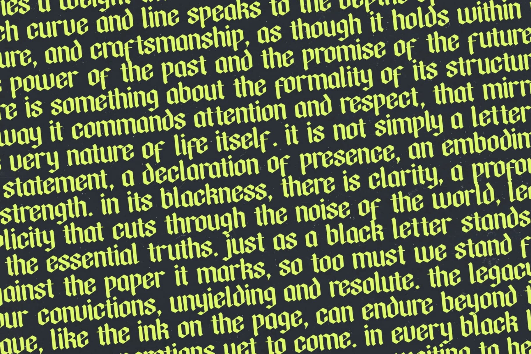 Preview 13 for Mystic Venom - Stylish Blackletter Font