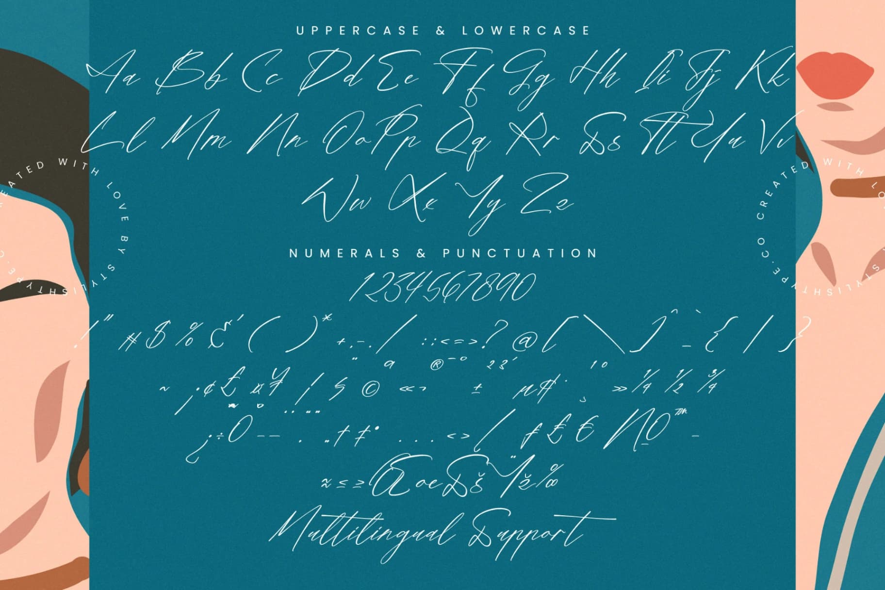 Preview 18 for Shillueta Fantture - Modern Signature Script Font