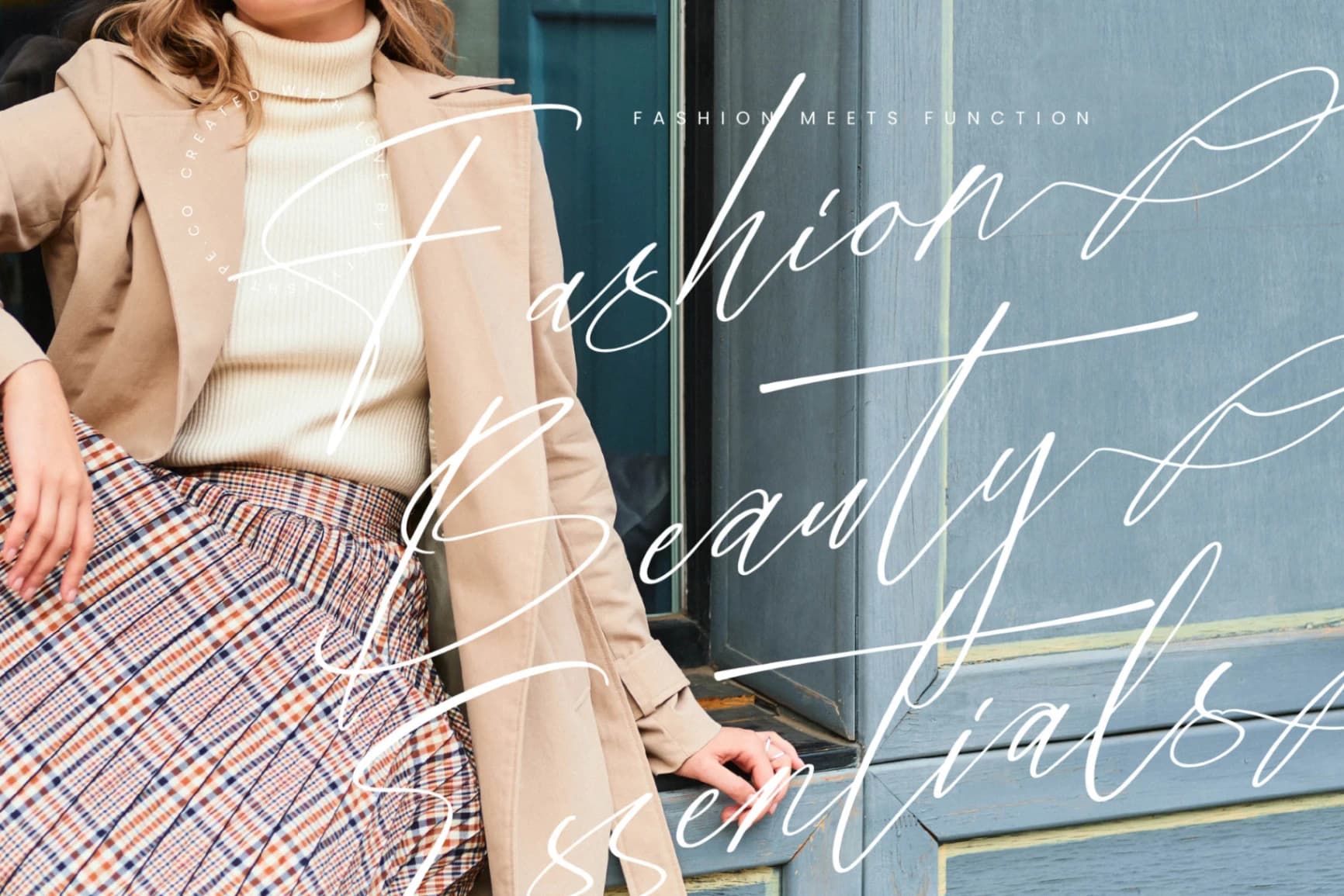 Preview 6 for Shillueta Fantture - Modern Signature Script Font