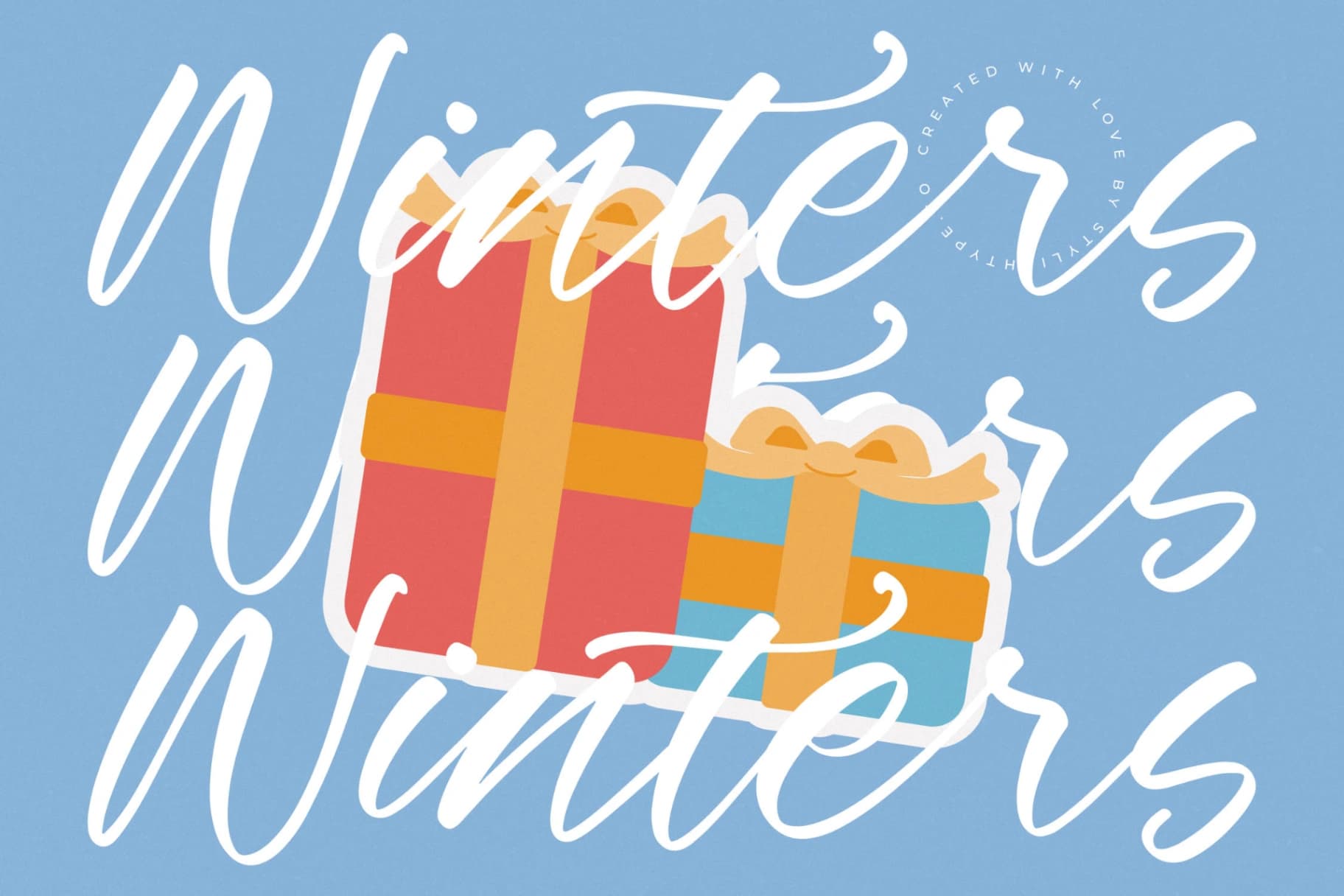Preview 16 for Winters Times - New Modern Script Font