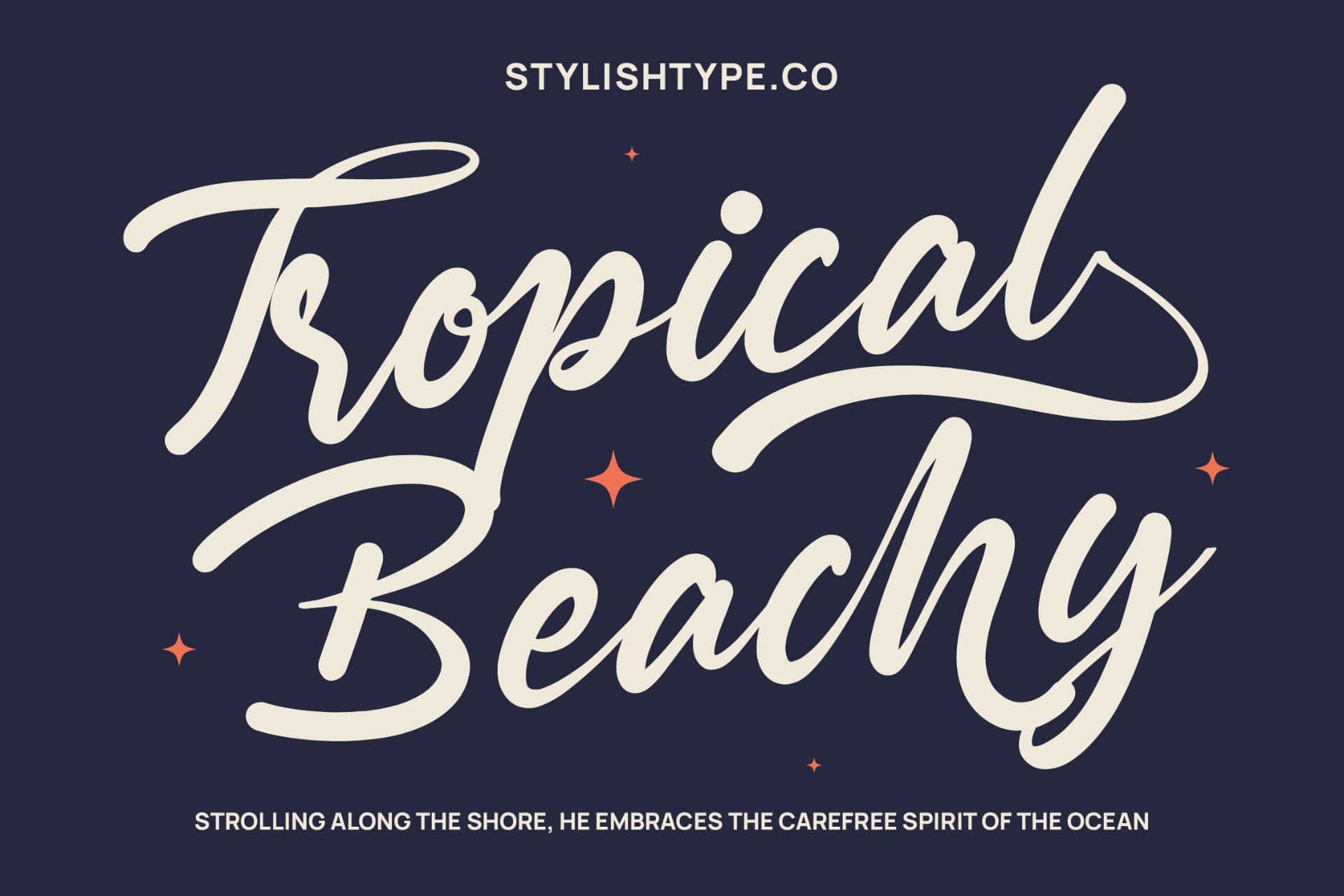 Preview 6 for Monthly Raine - Bold Calligraphy Font