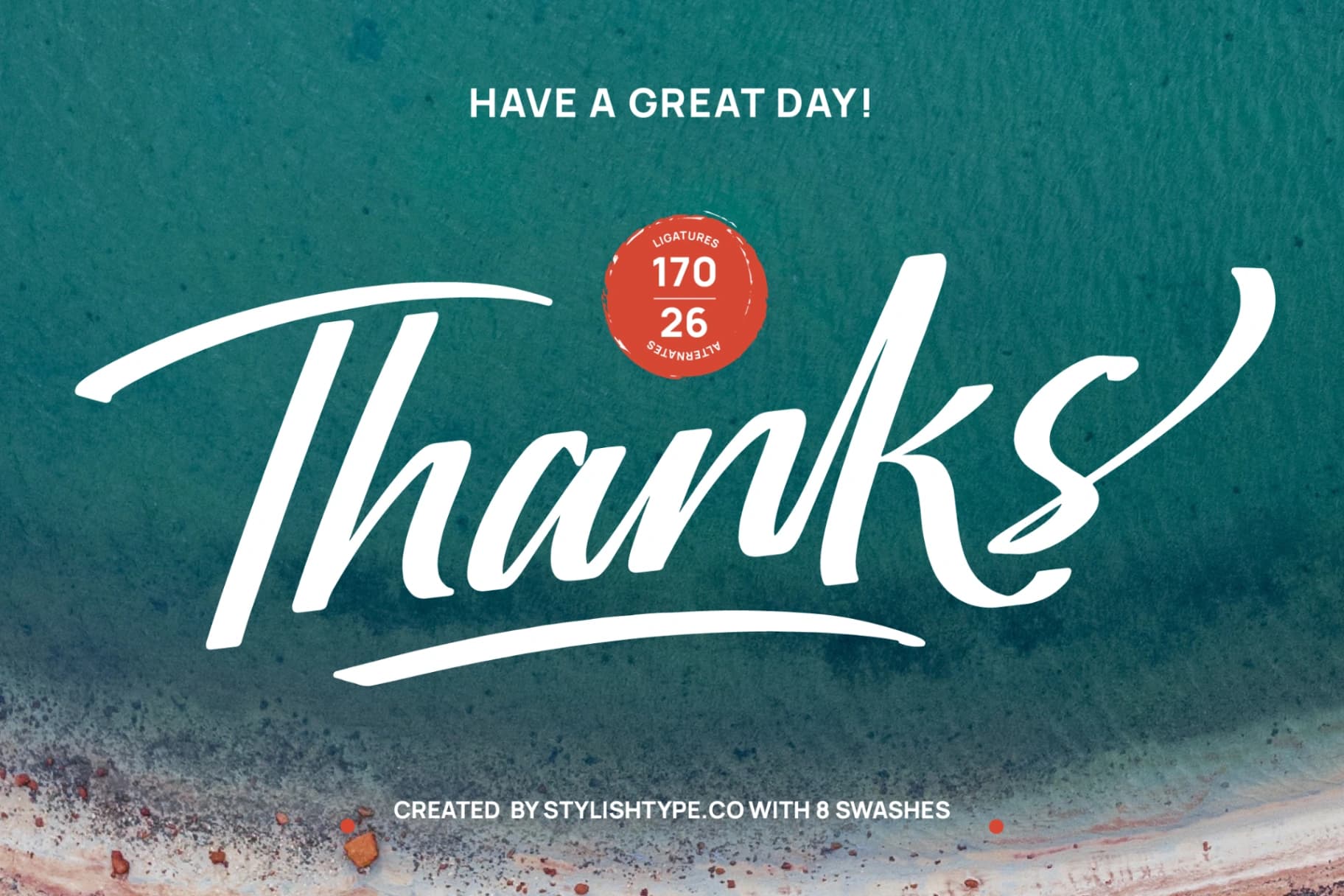 Preview 20 for Oregoni Beach - Bold Handwritten Font