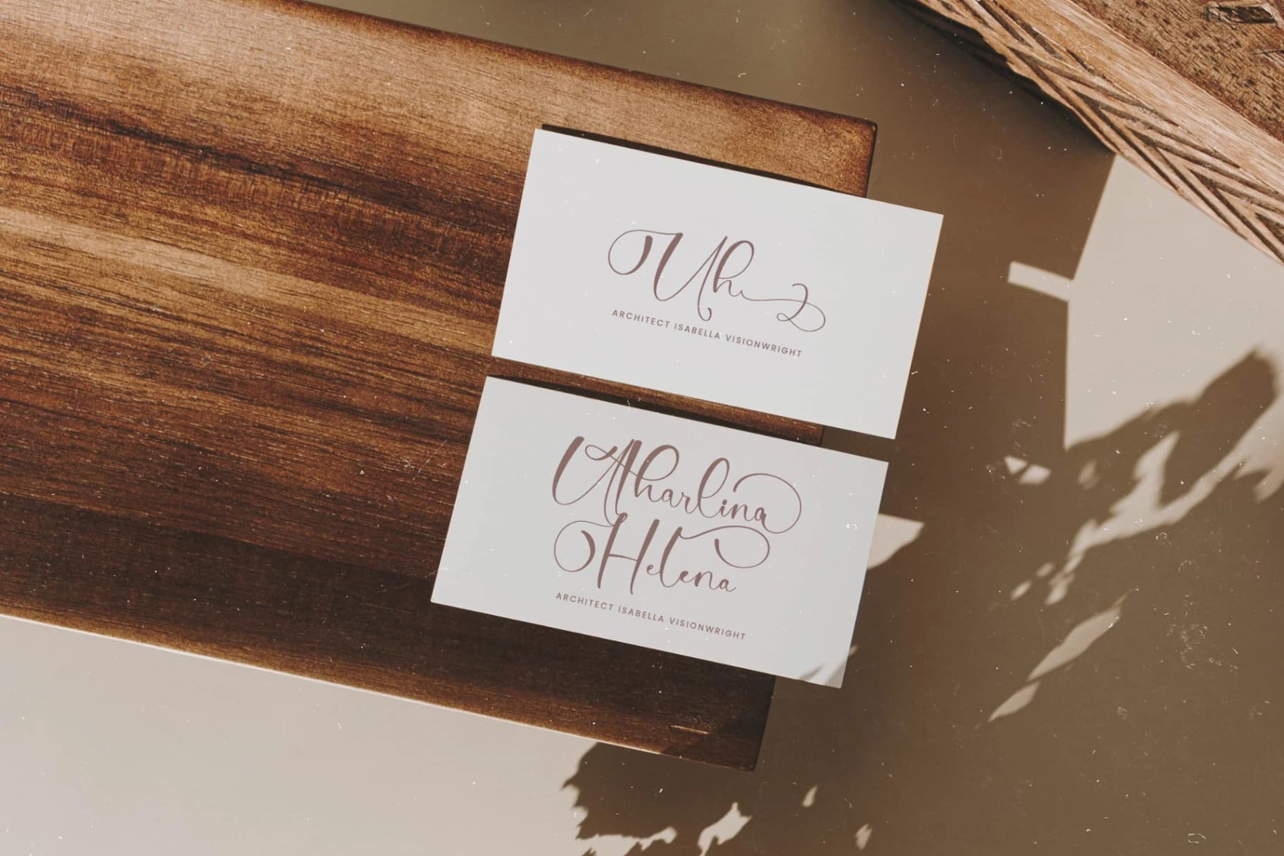 Preview 5 for Tamylors Landry - Stylish Calligraphy Font
