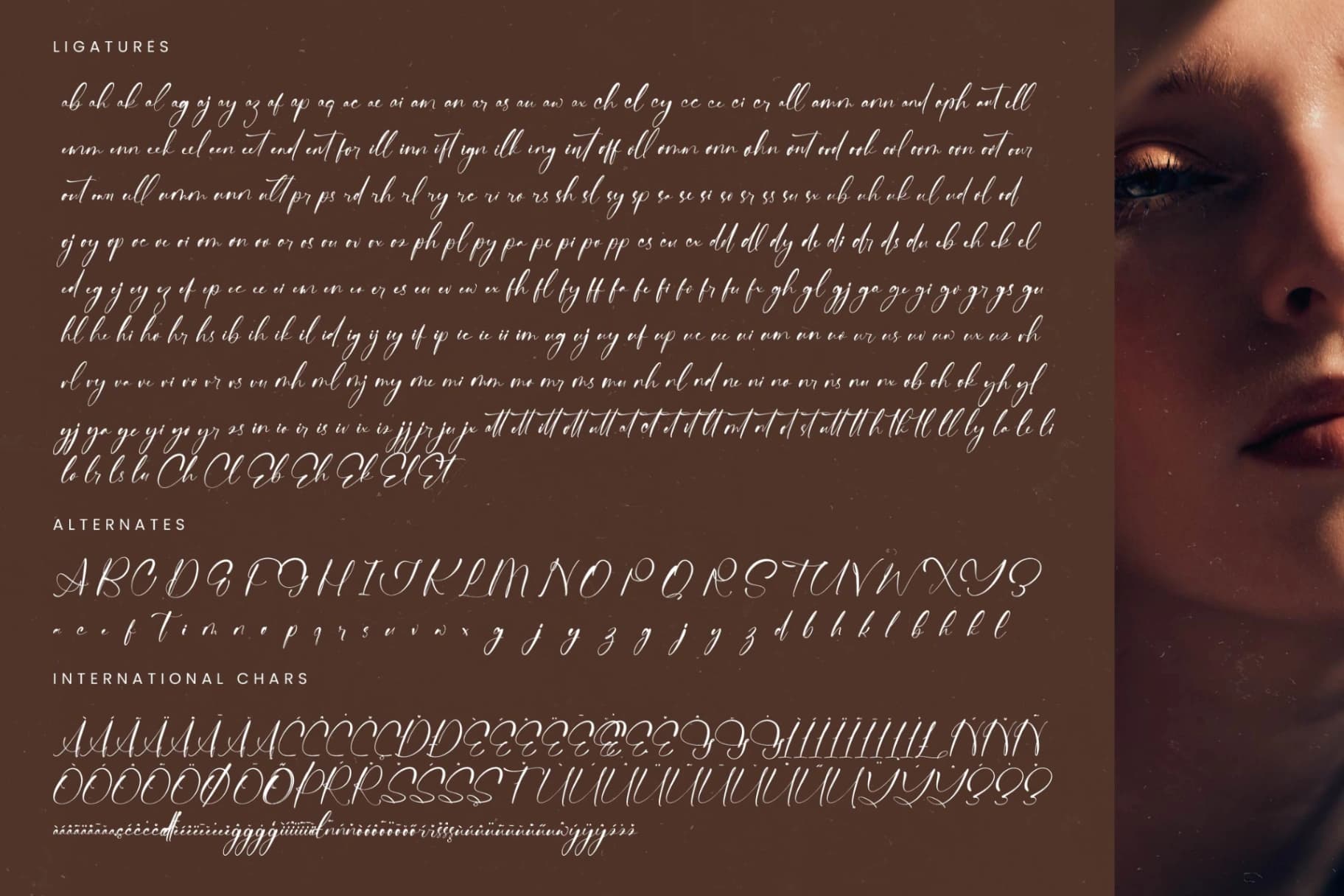 Preview 19 for Berlynda Romantica - Natural Handwritten Font