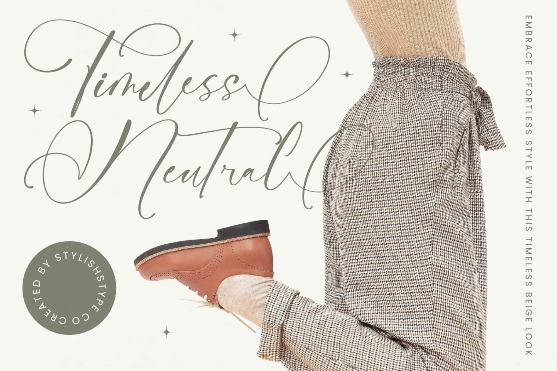 Preview 4 for Nourisha Besthafi - Stylish Calligraphy Font