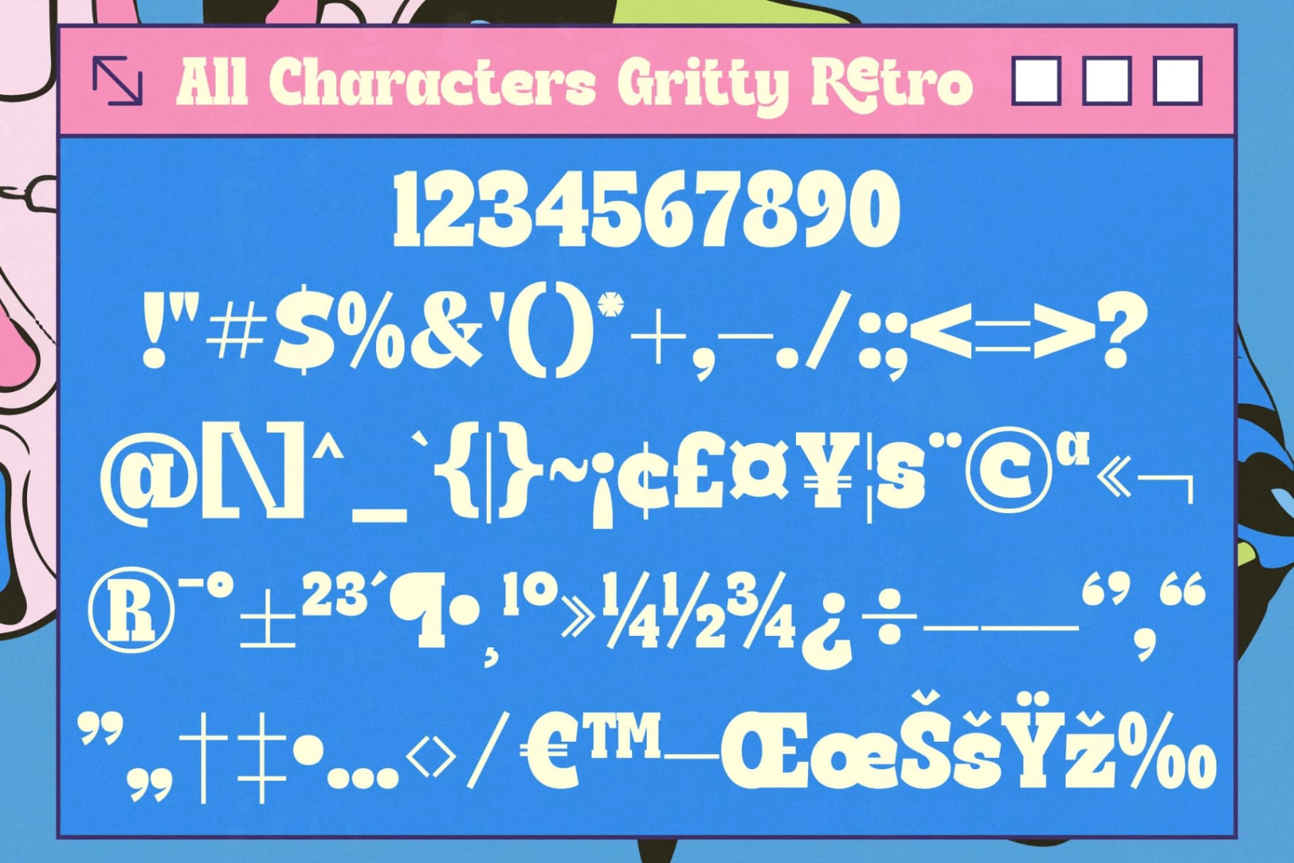 Preview 18 for Gritty Retro - Display Serif Retro