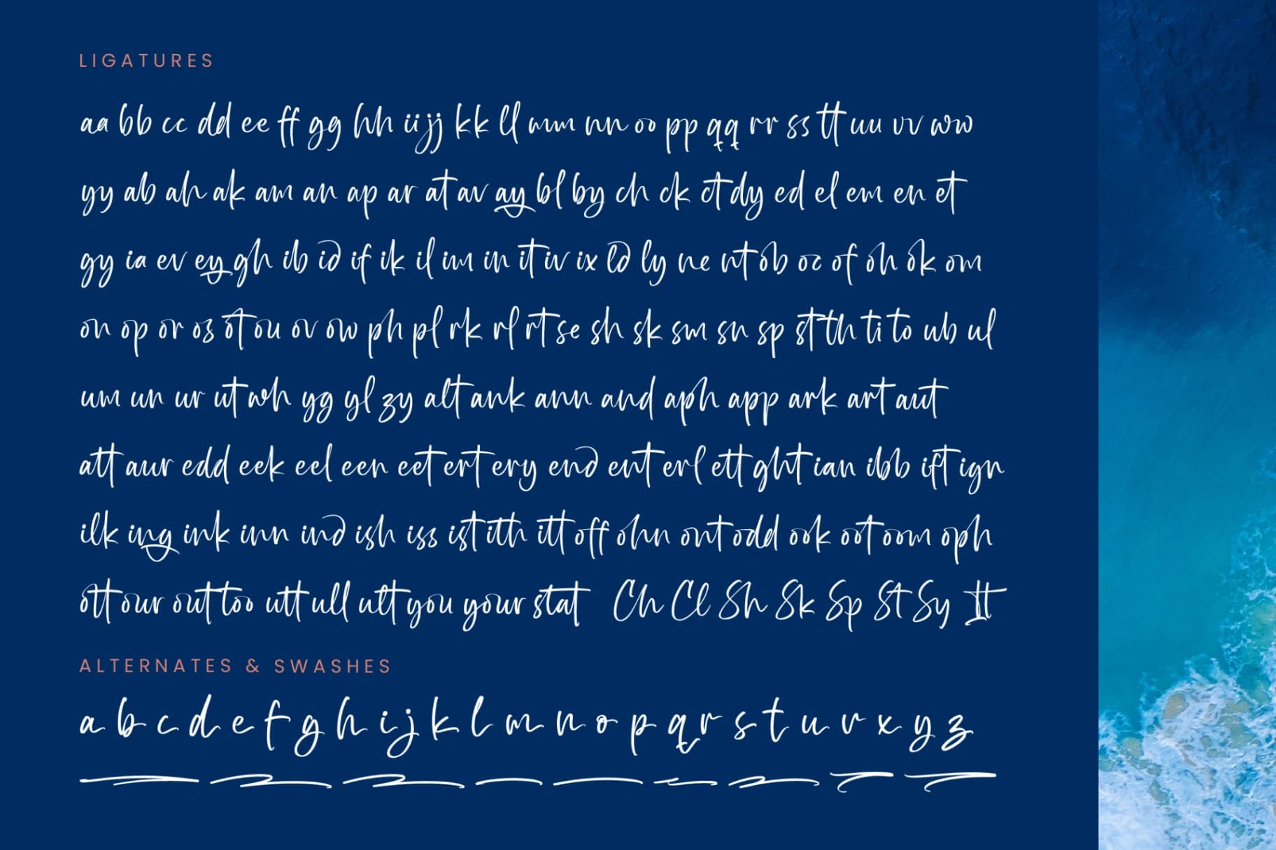 Preview 19 for Bright Nastury - Texture Brush Font